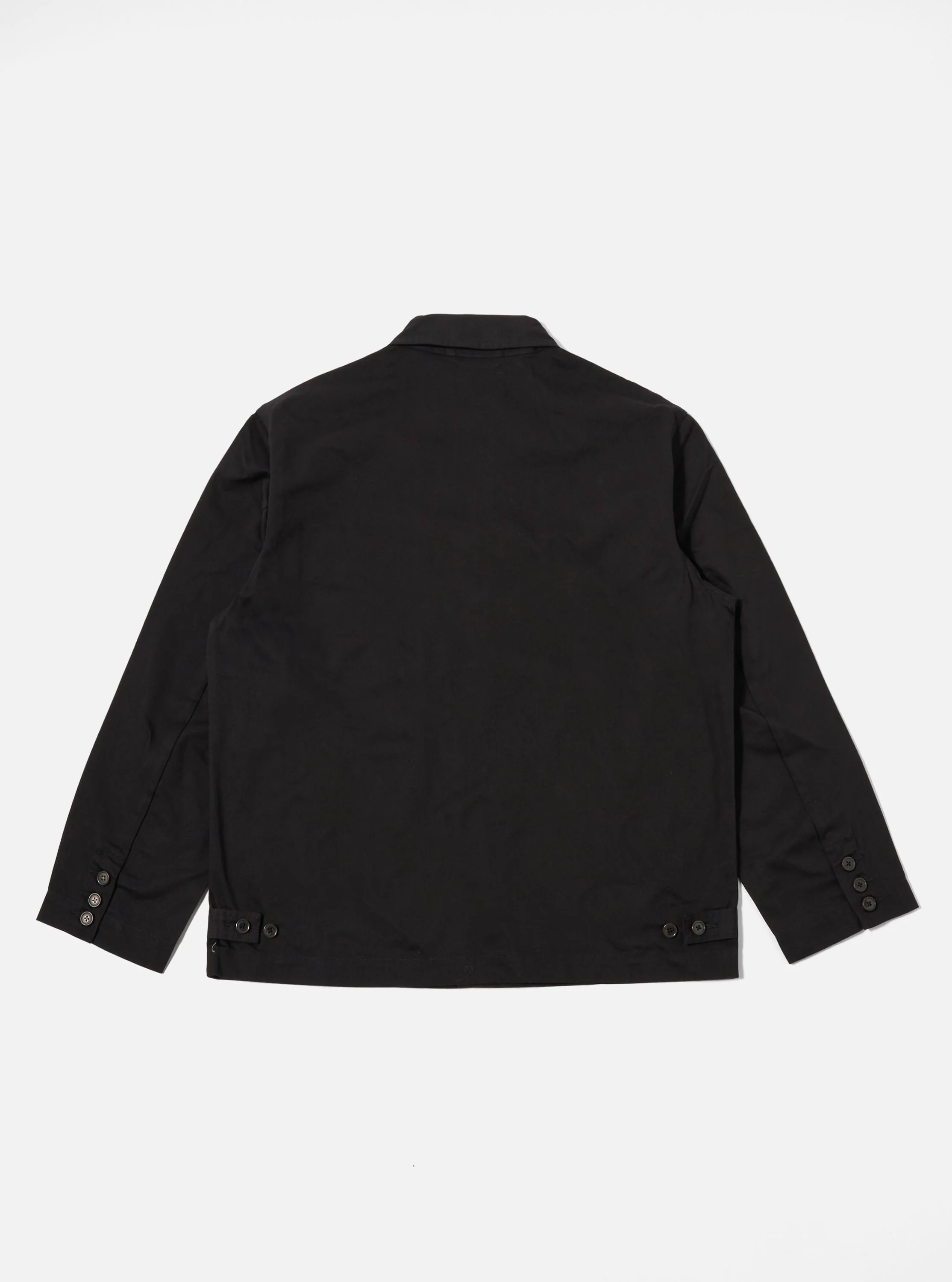 A. SOCIETY x Universal Works Black Twill Starline Jacket - Image 3