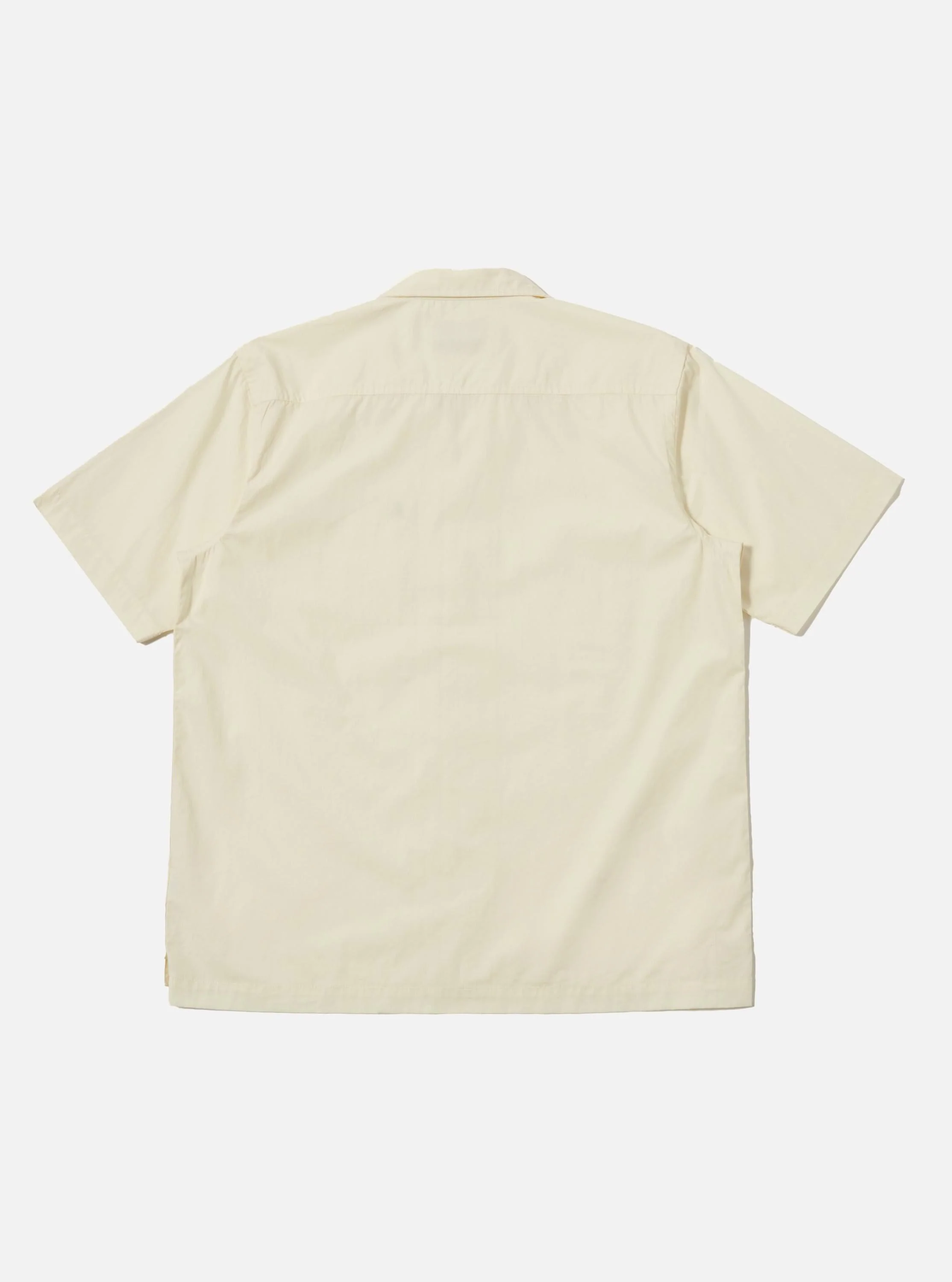 A. SOCIETY x Universal Works Ecru Broadcloth Camp Shirt - Image 3