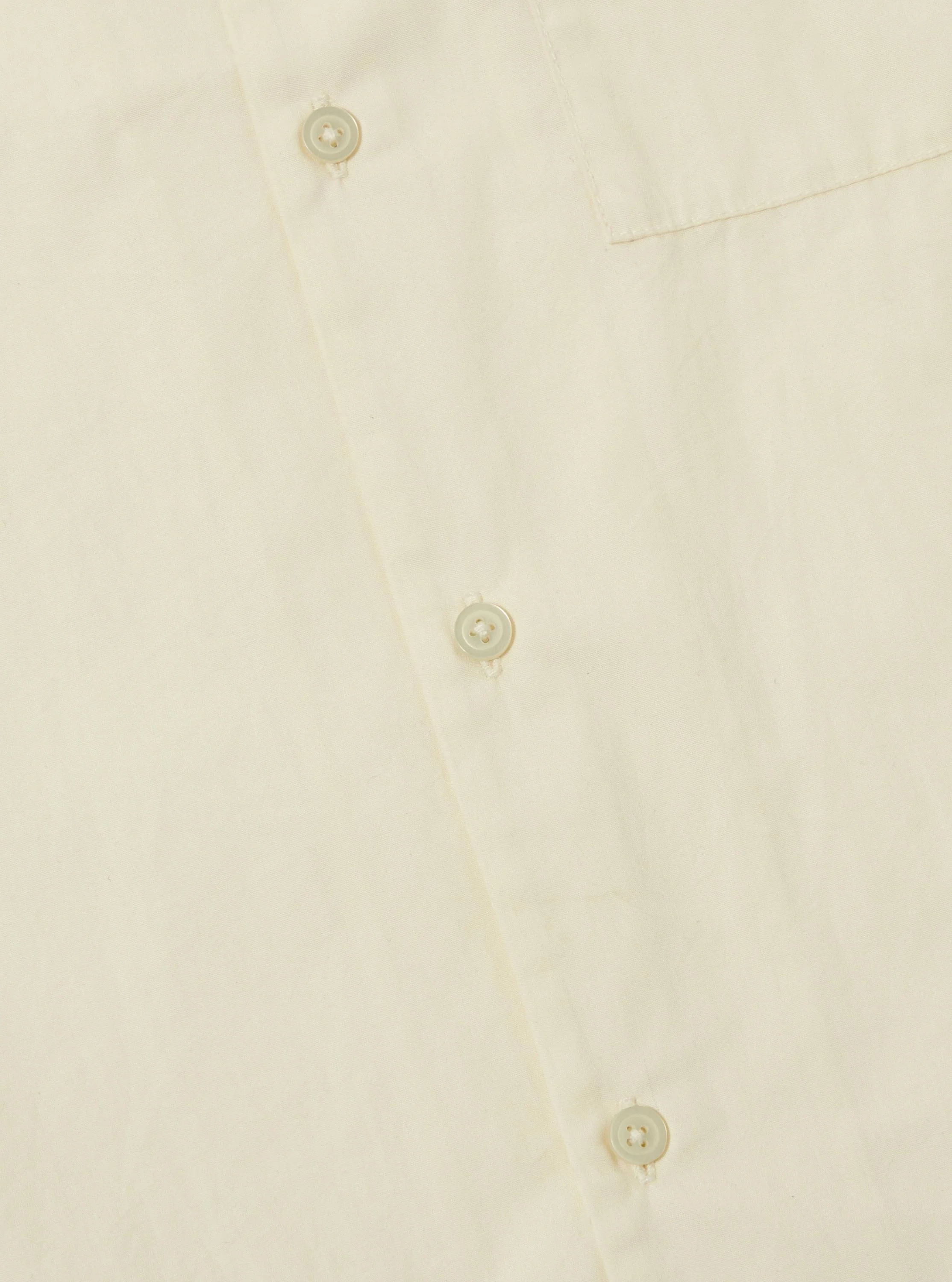 A. SOCIETY x Universal Works Ecru Broadcloth Camp Shirt - Image 6