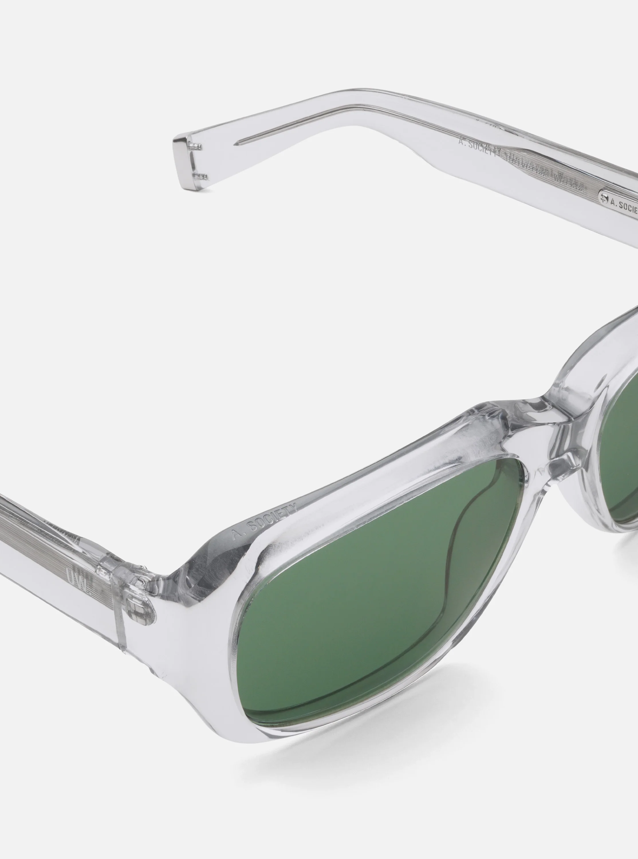 A. SOCIETY x Universal Works Grey Aberdeen Sunglasses - Image 3