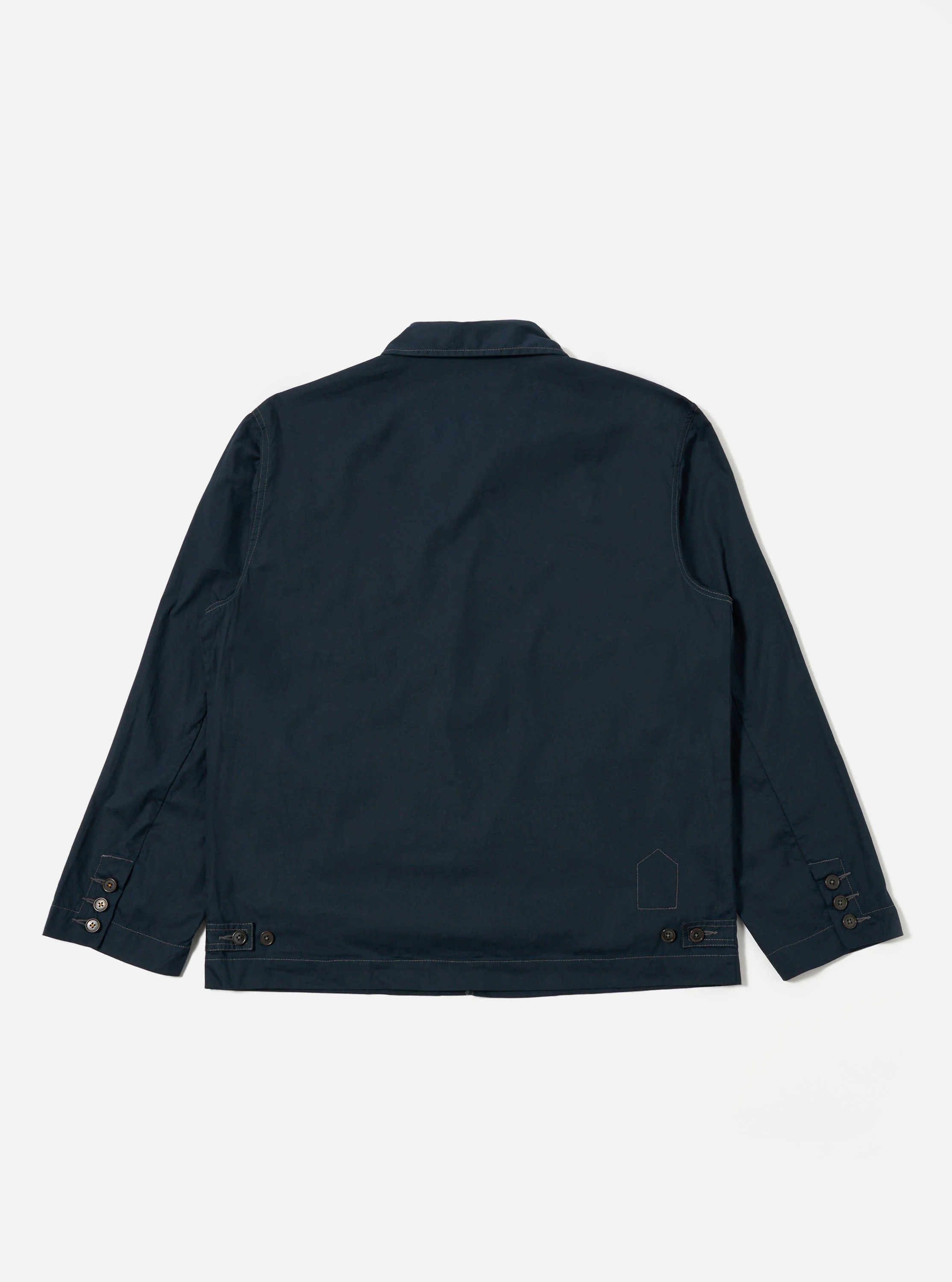 A. SOCIETY x Universal Works Navy Broadcloth Starline Jacket - Image 3