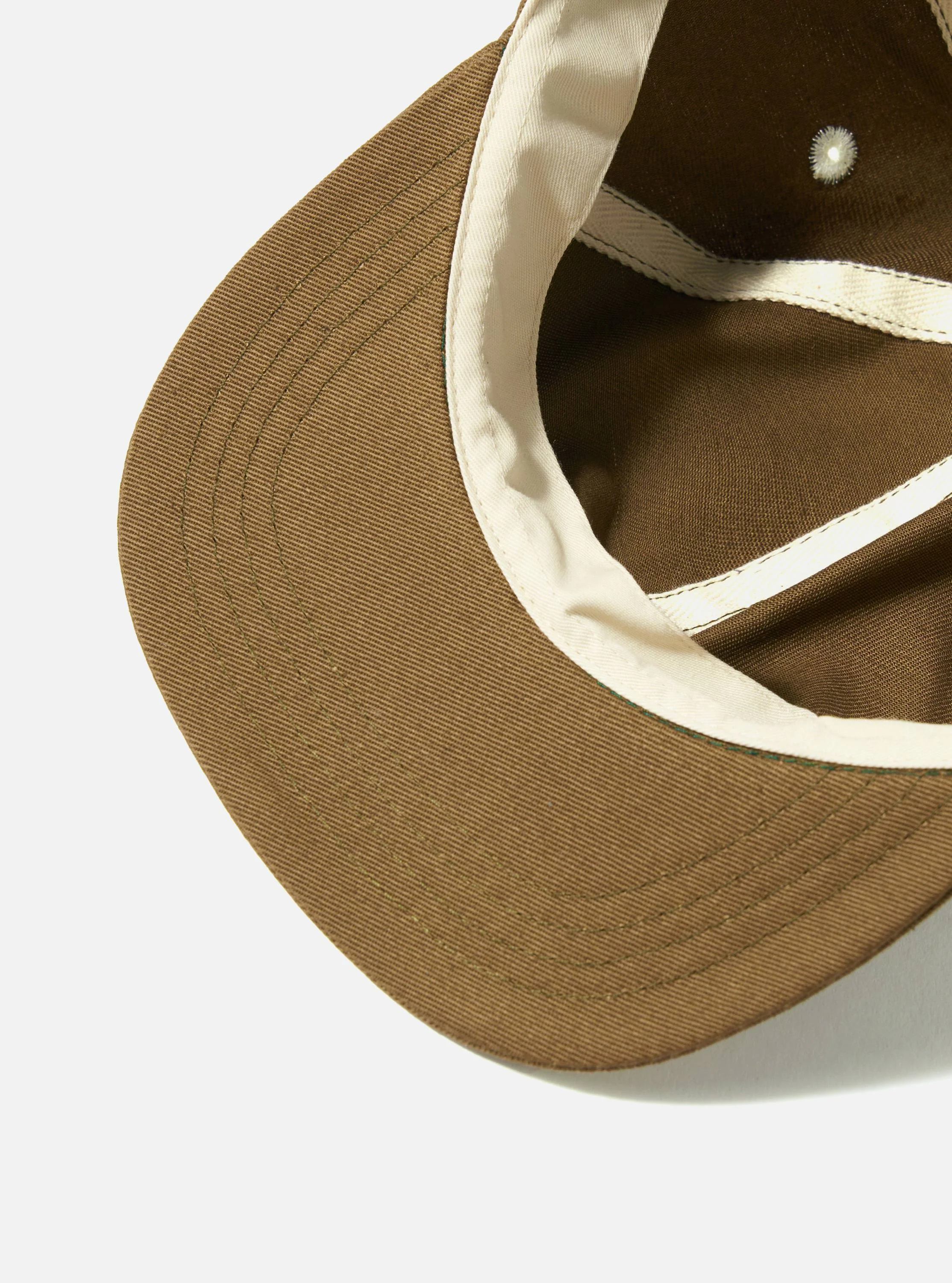 A. SOCIETY x Universal Works Olive Twill Cotton Baseball Hat - Image 5