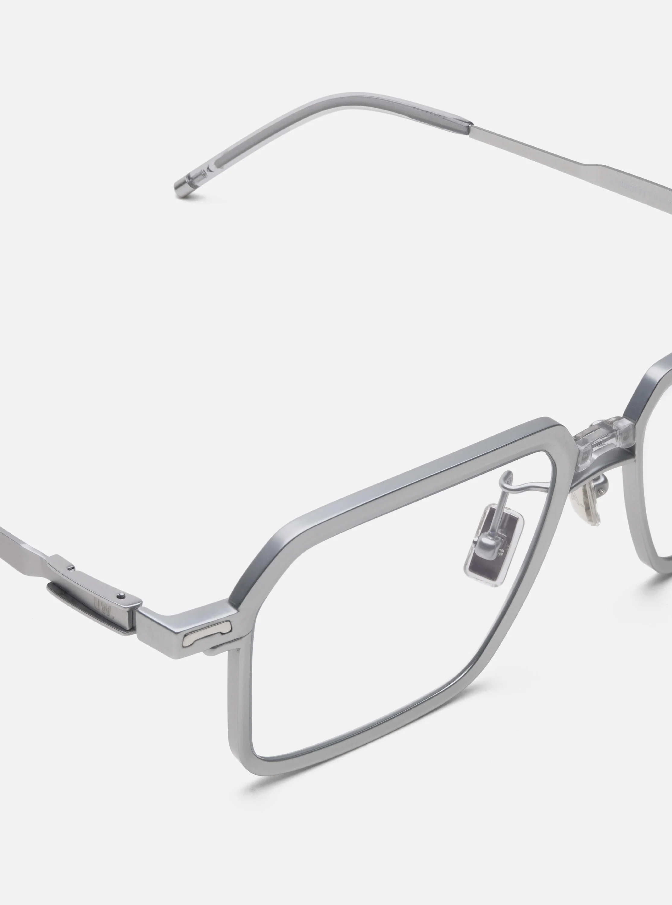 A. SOCIETY x Universal Works Silver/Grey Kowloon Eyewear - Image 5