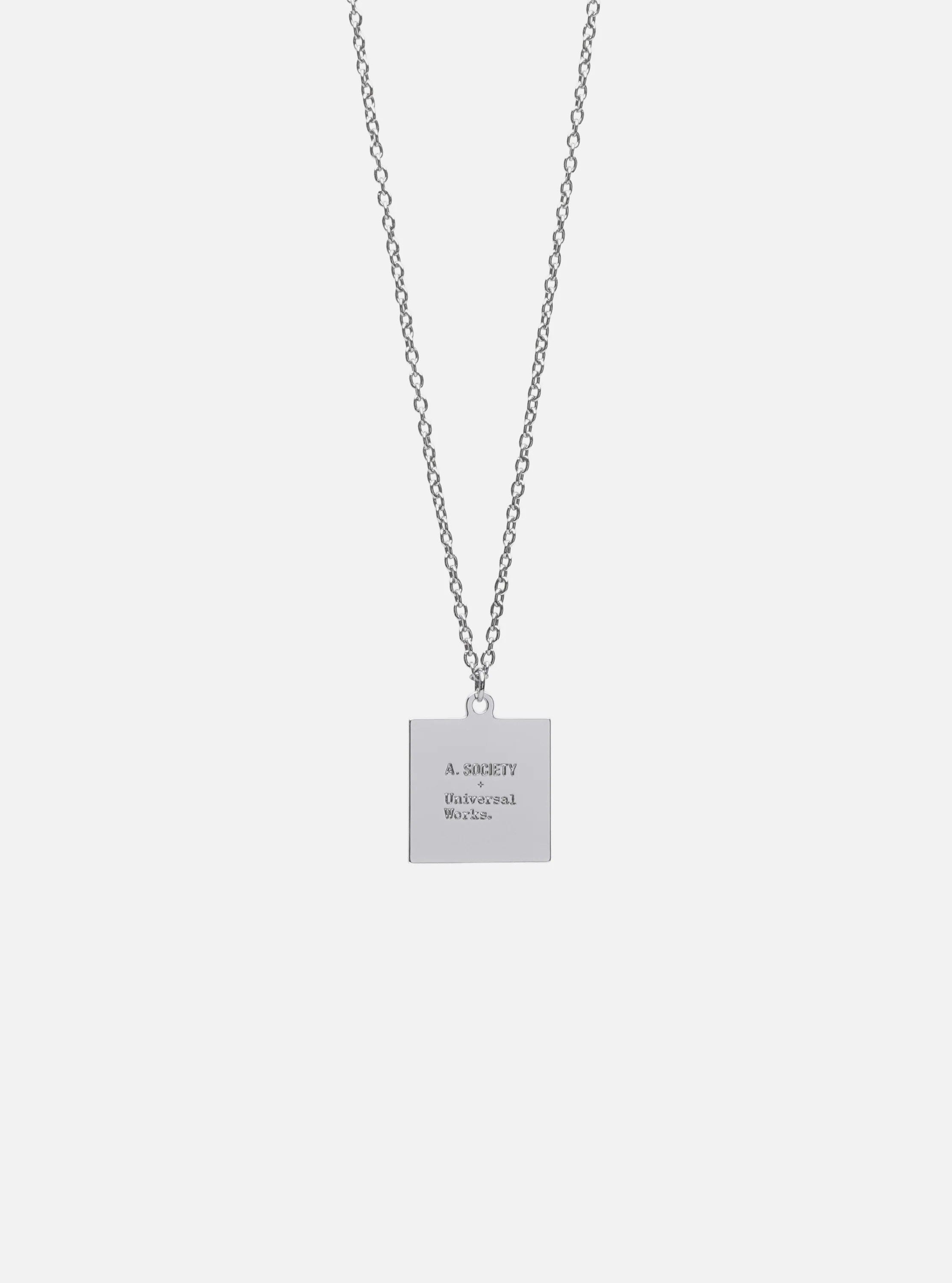 A. SOCIETY x Universal Works Silver Necklace - Image 2