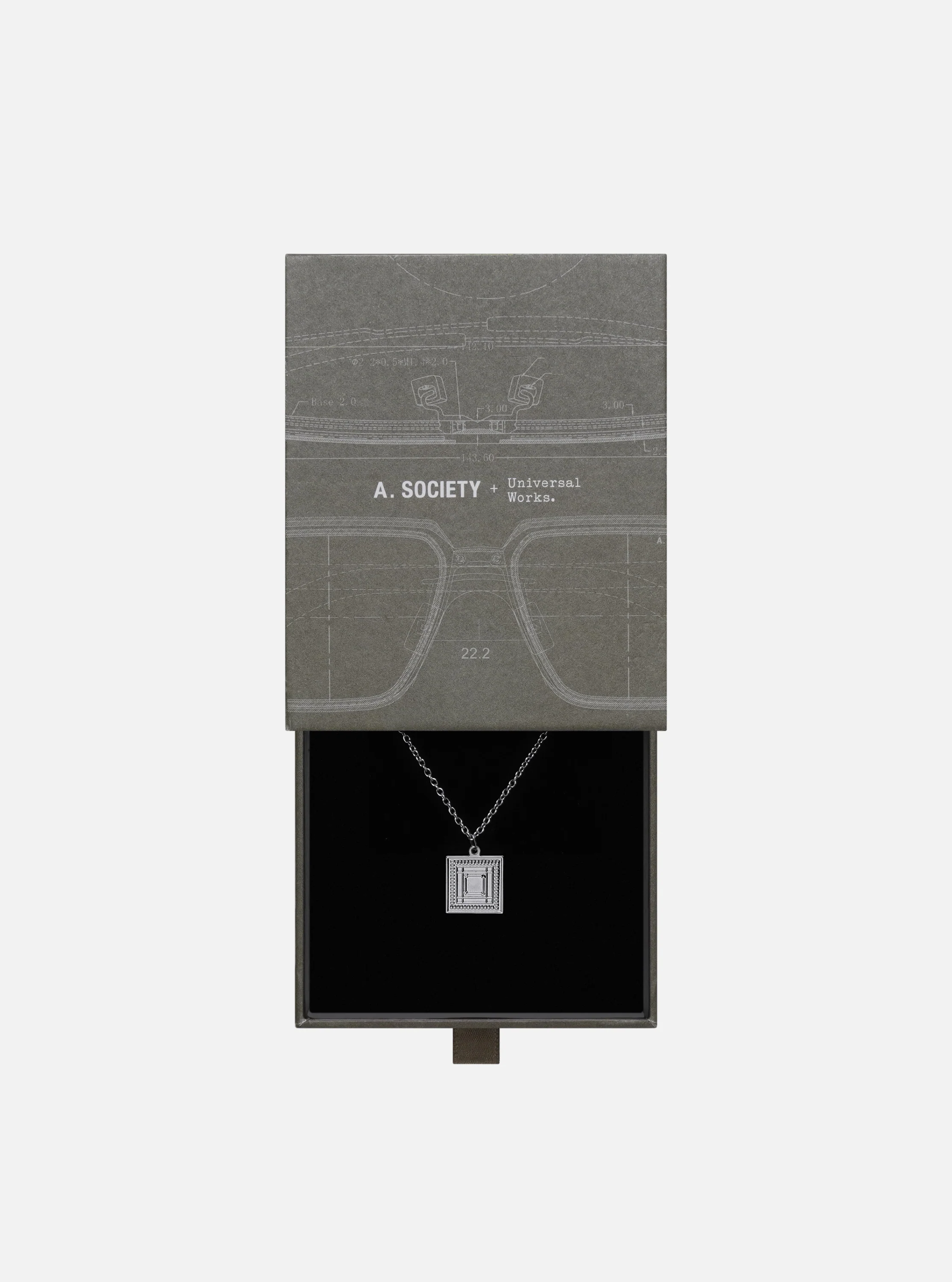 A. SOCIETY x Universal Works Silver Necklace - Image 4