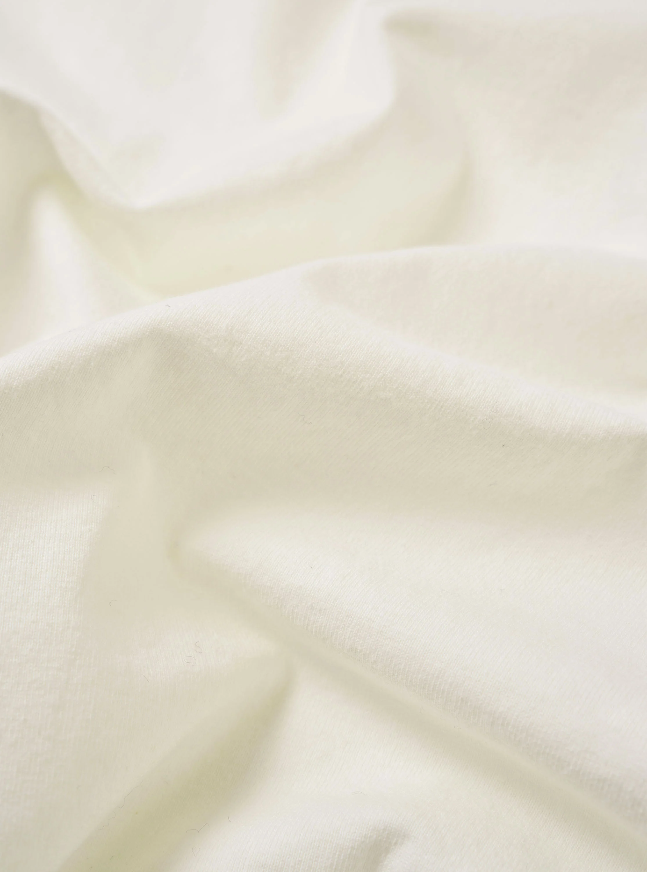 Antique White Recycled/Bio Jersey Core Pocket Tee - Image 4