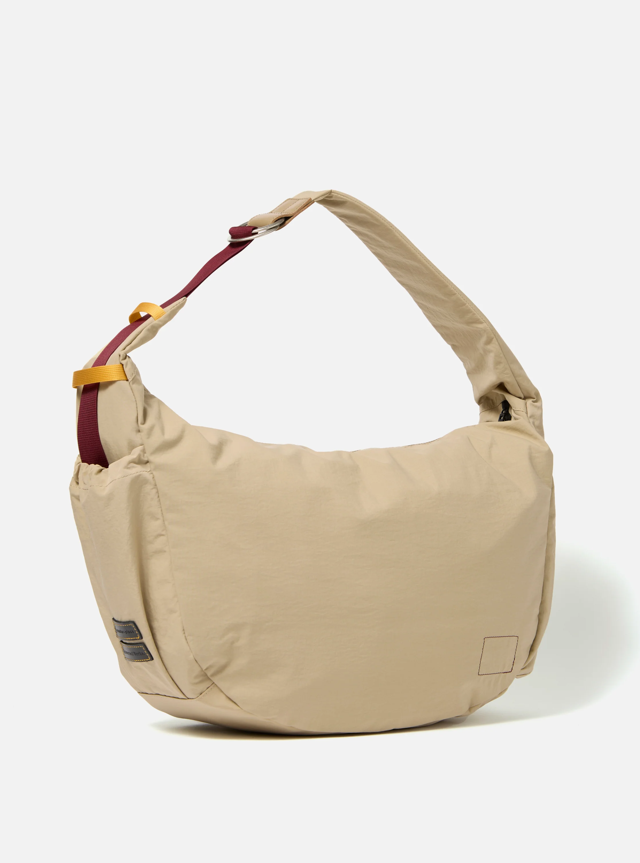 master-piece x Universal Works Beige Large Canvas Shoulder Bag - Image 4