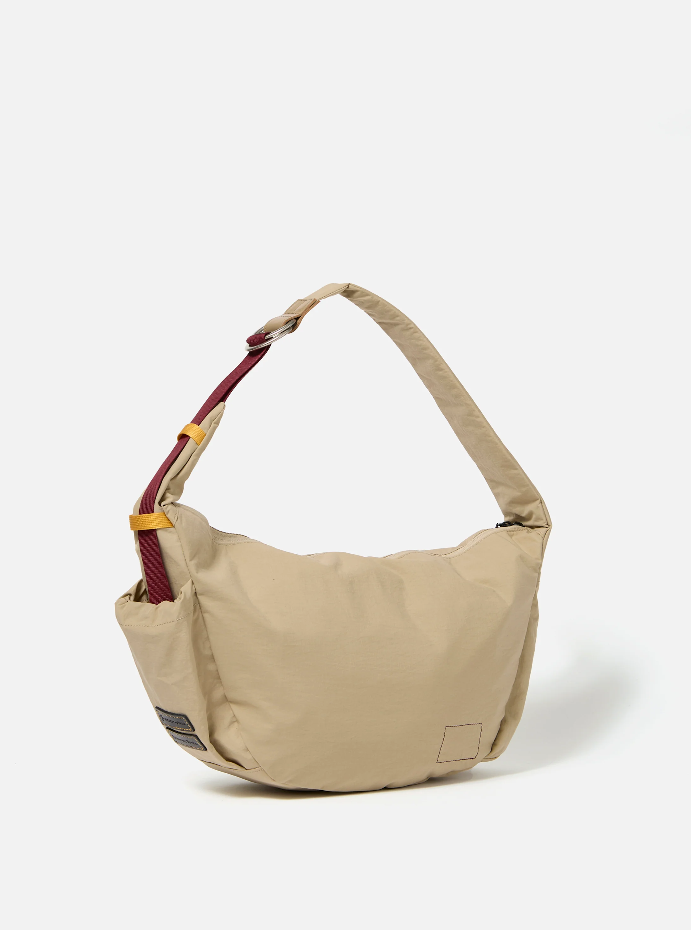 master-piece x Universal Works Beige Medium Canvas Shoulder Bag - Image 4
