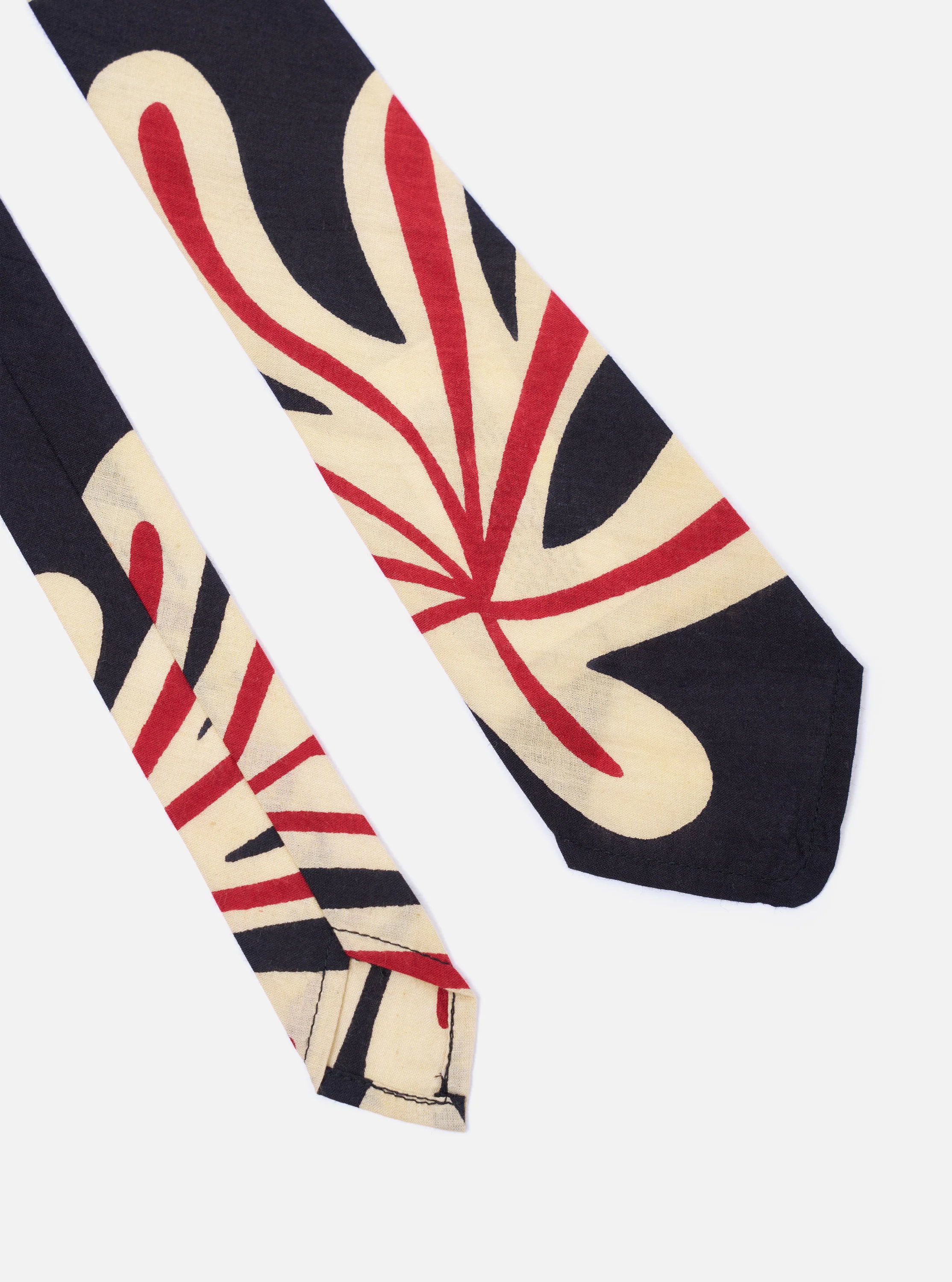 Black Baja Print Tie - Image 3