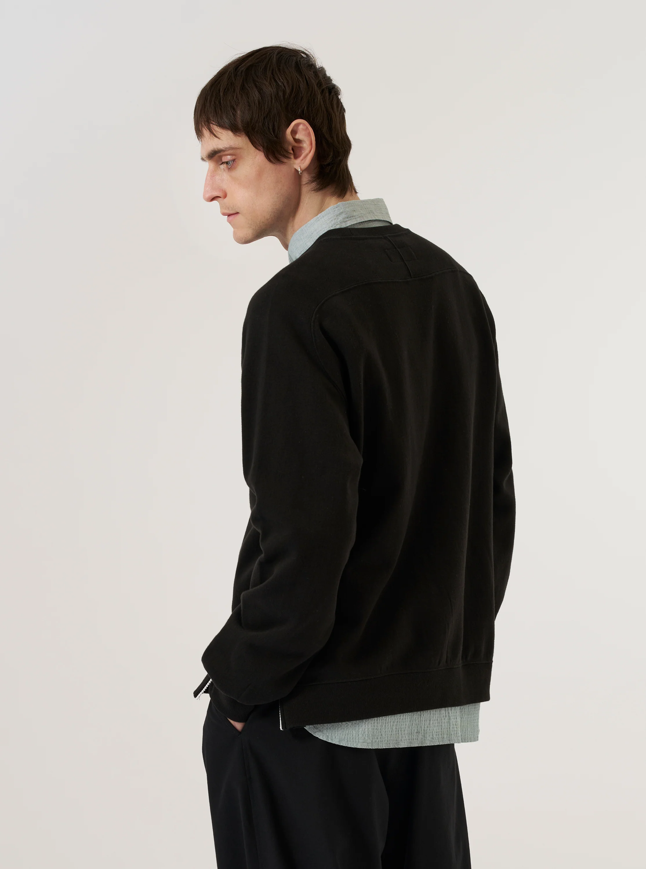 Black Brush Back Sweat Billy Sweat - Image 3