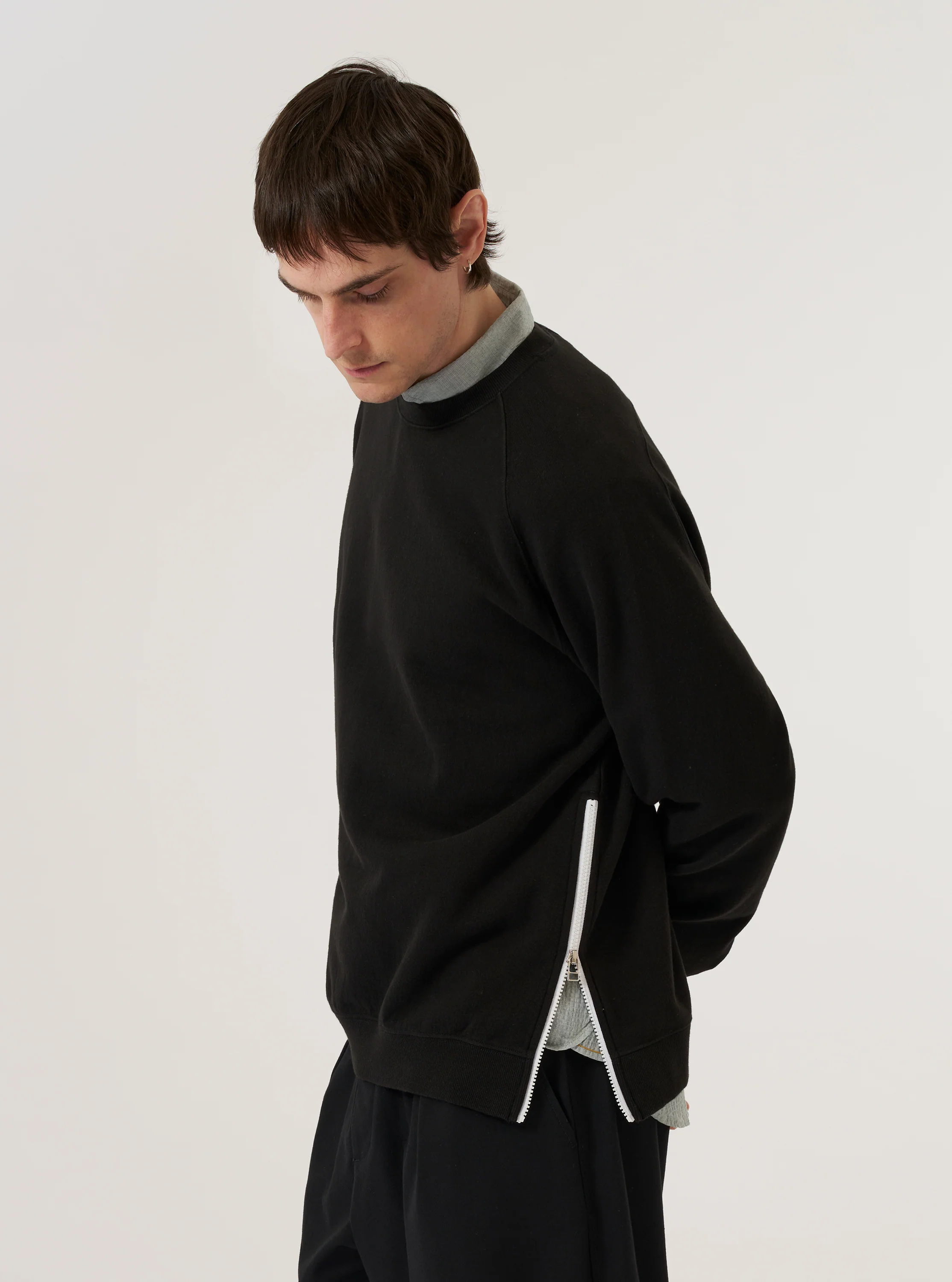 Black Brush Back Sweat Billy Sweat - Image 4