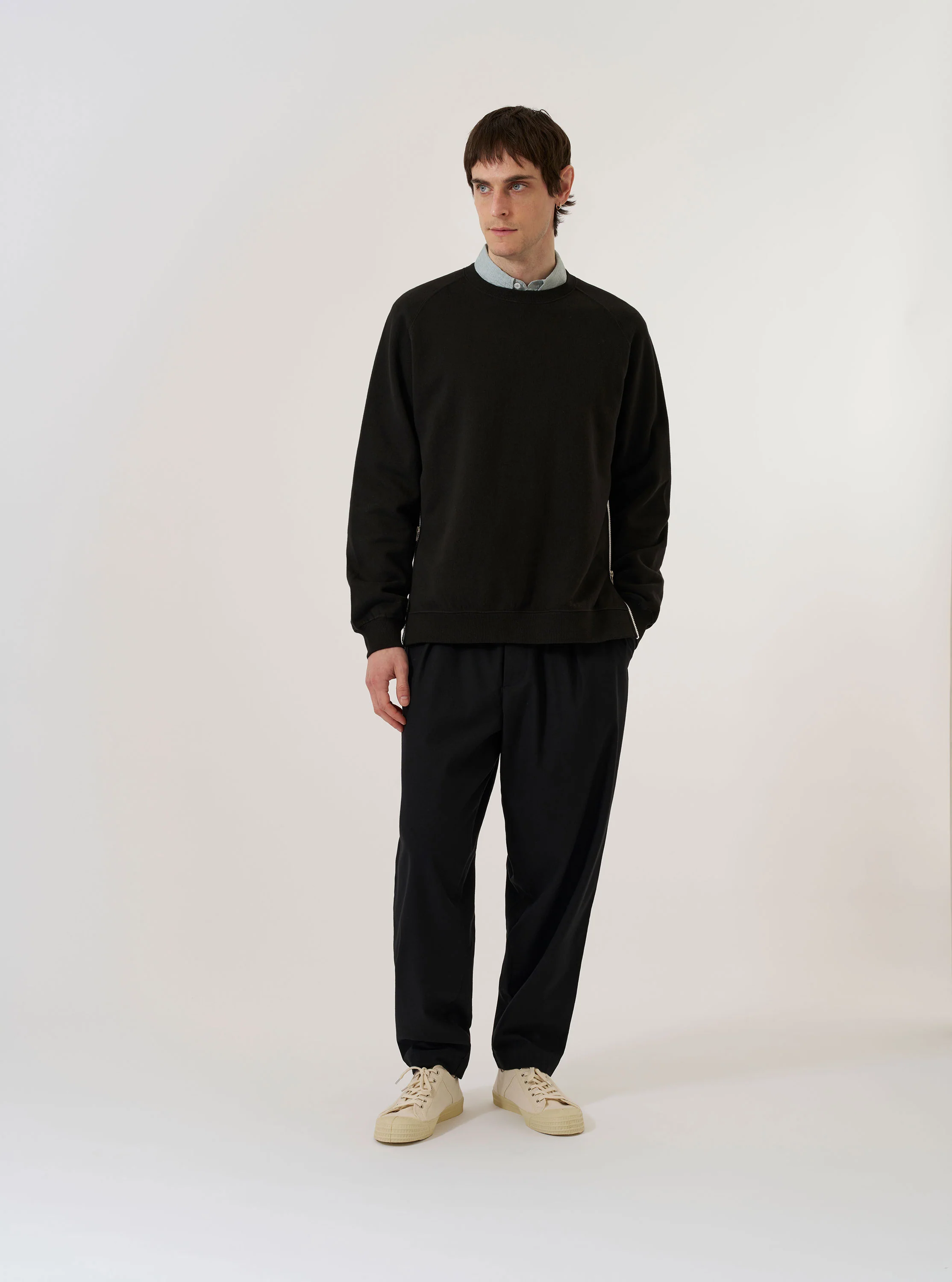 Black Brush Back Sweat Billy Sweat - Image 8