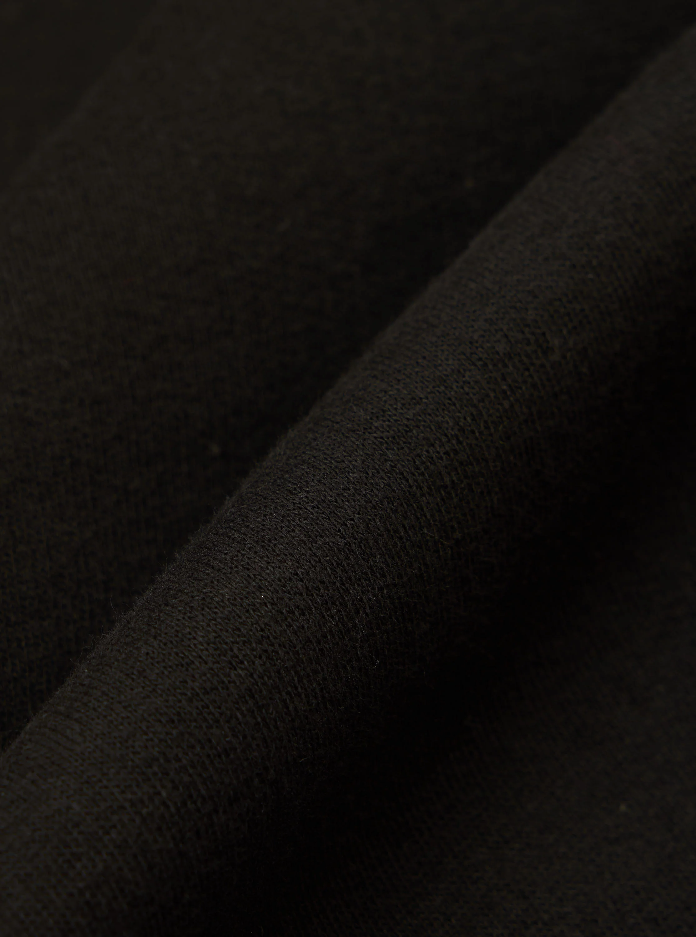 Black Brush Back Sweat New York Hoody - Image 4