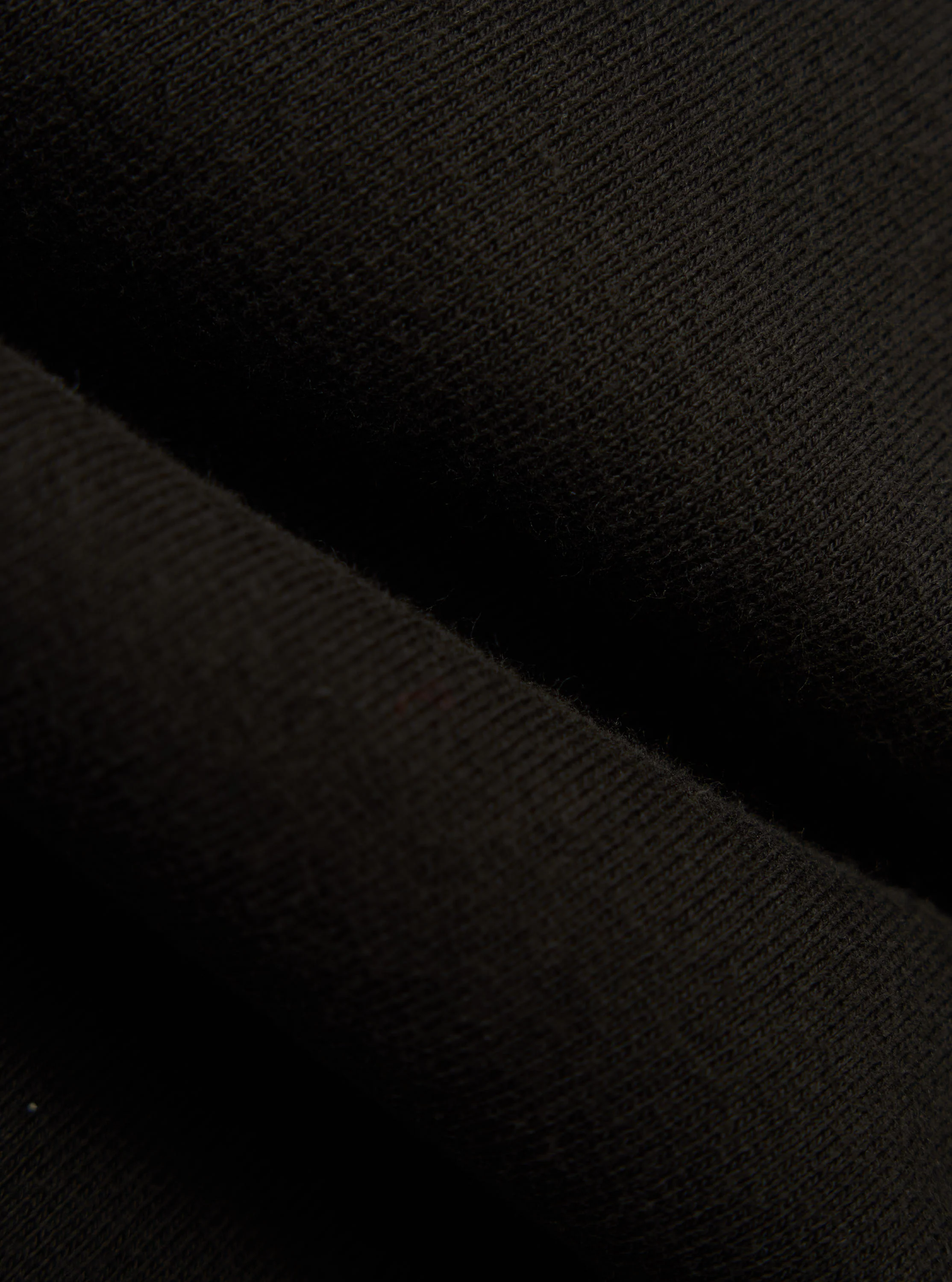 Black Brush Back Sweat Tyler Sweat Jacket - Image 4