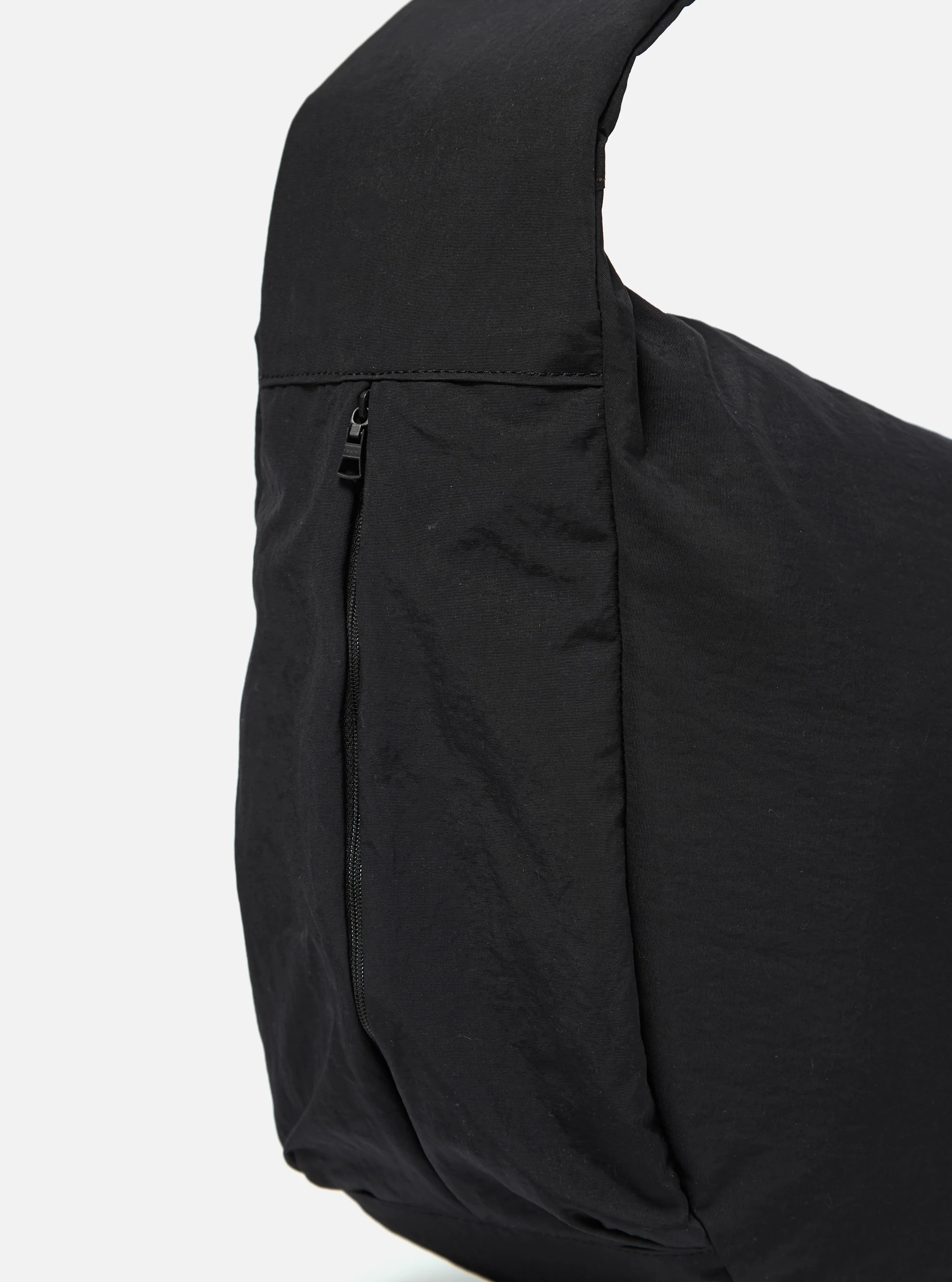 master-piece x Universal Works Black Large Canvas Shoulder Bag - Image 6