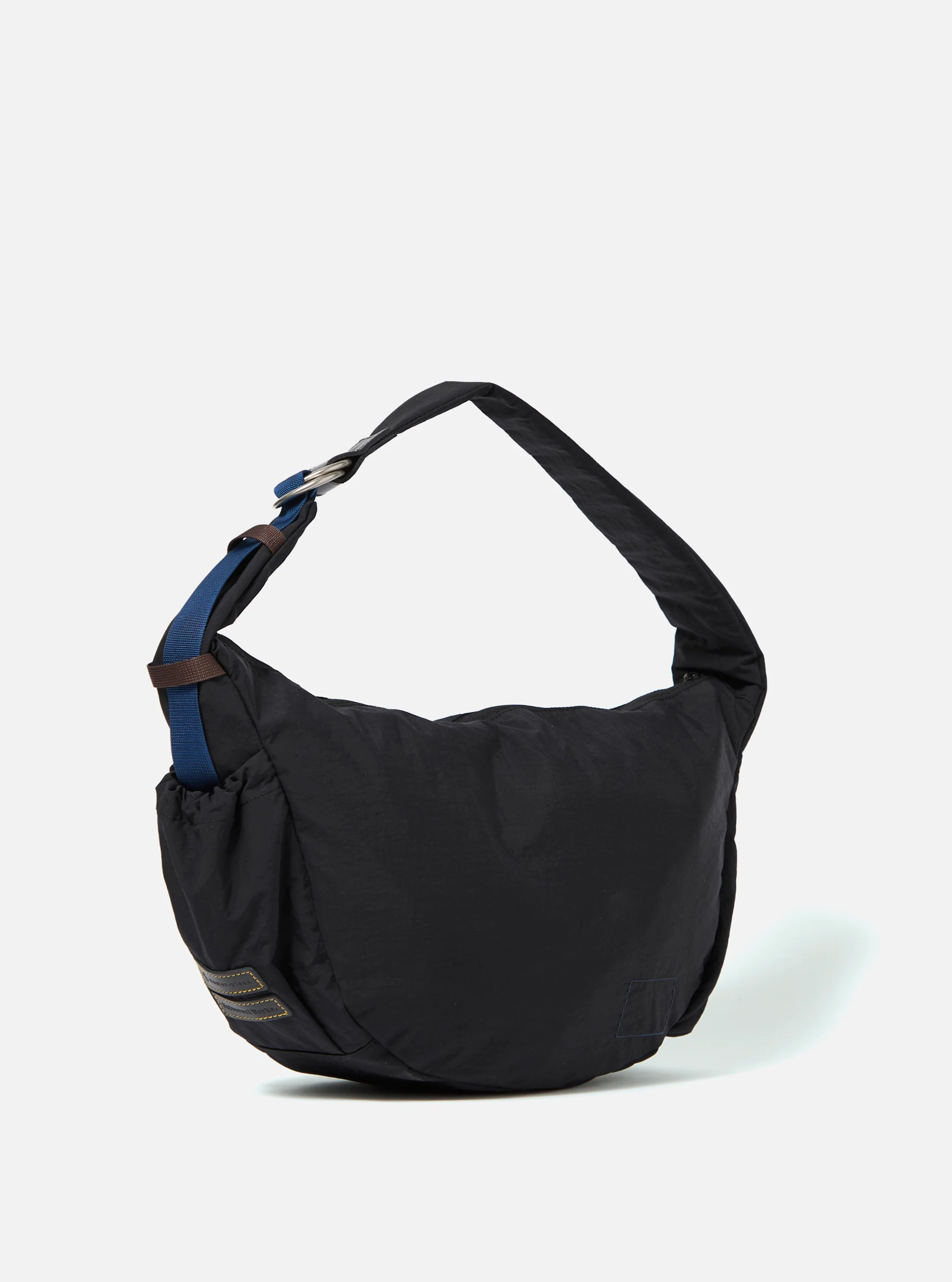master-piece x Universal Works Black Medium Canvas Shoulder Bag - Image 4