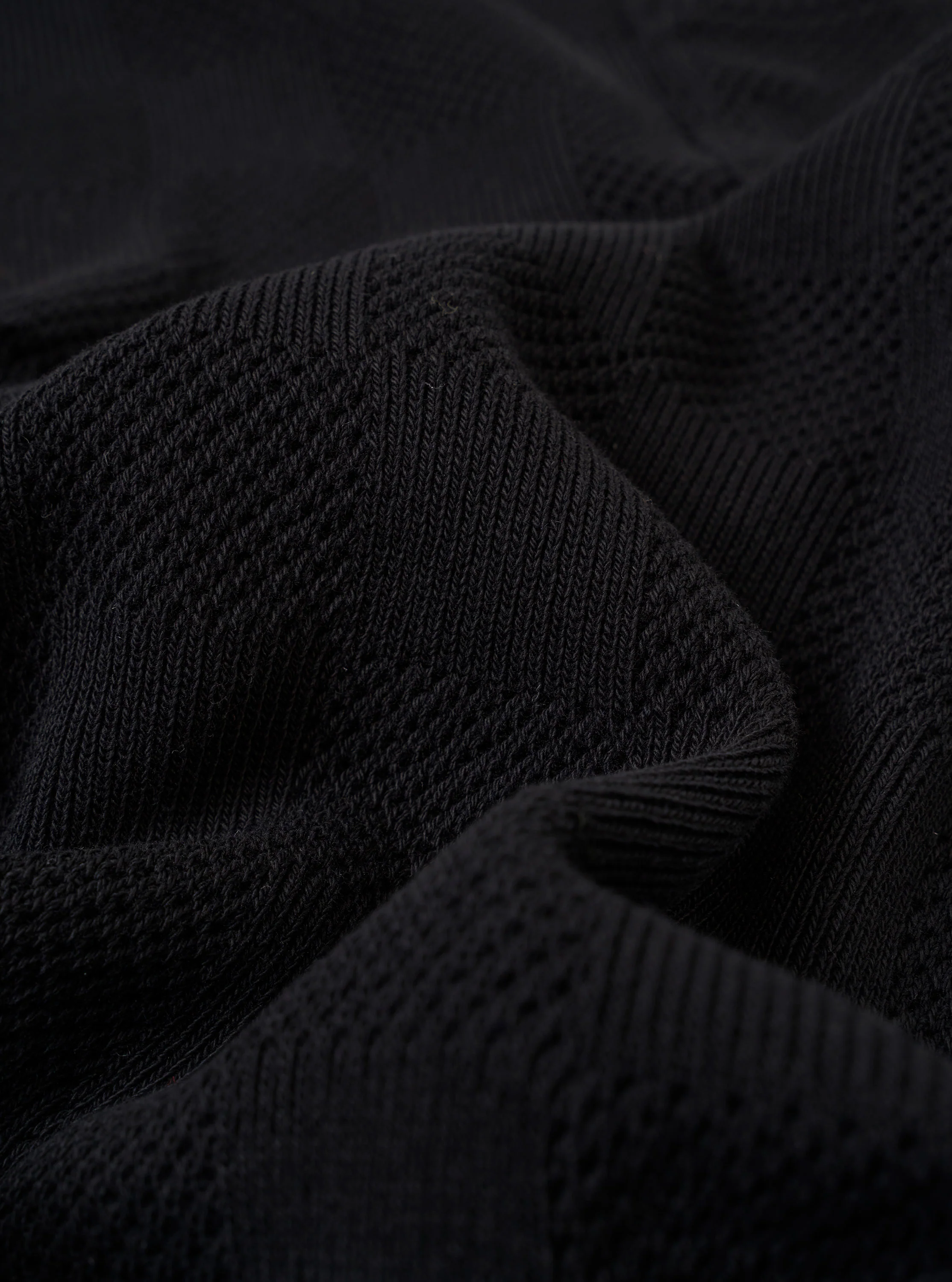 Black Fantasy Checkerboard Vacation Polo - Image 4