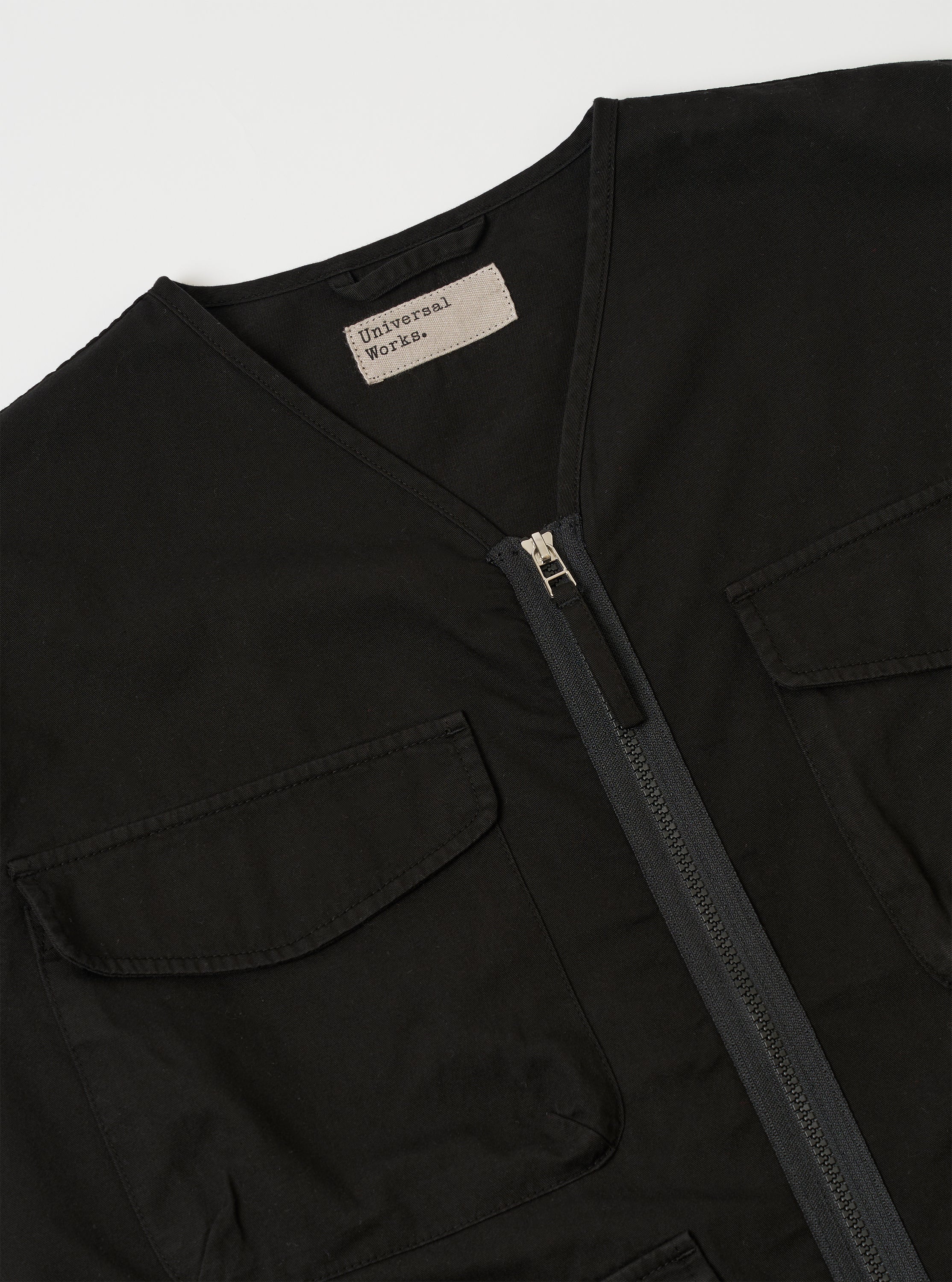 Black Kelly Cotton Glider Jacket - Image 6