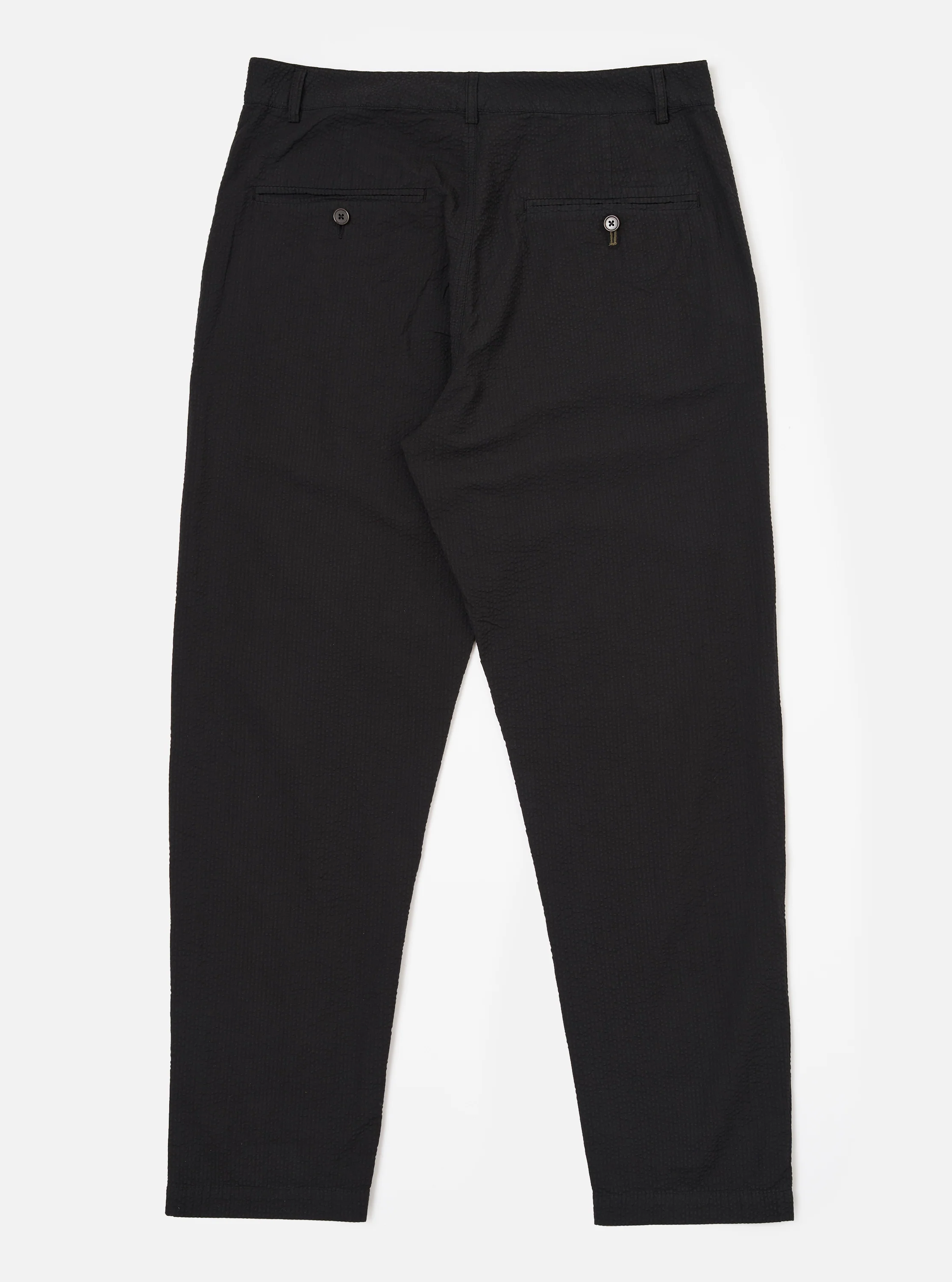 Black Merida Seersucker Military Chino - Image 5