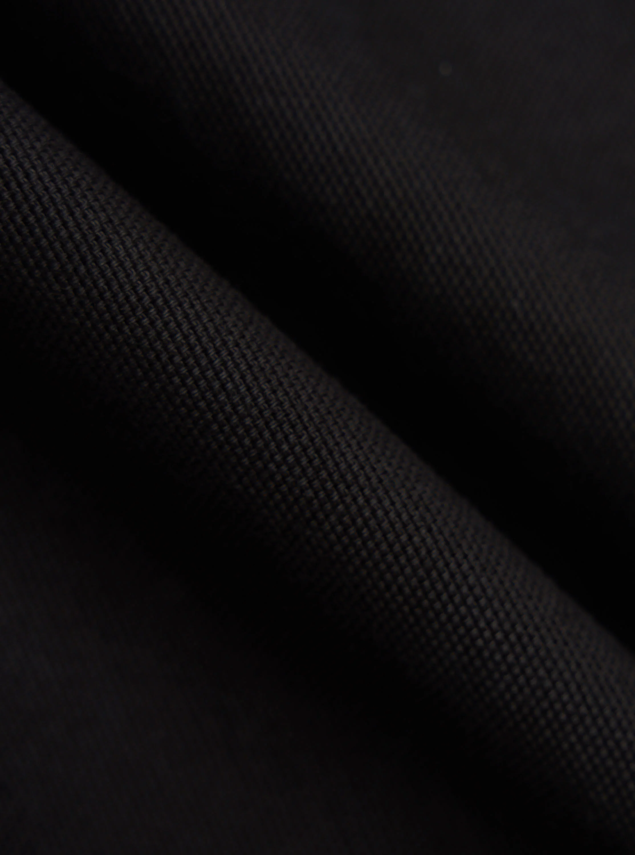 Black Organic Canvas Dockside Overshirt - Image 4