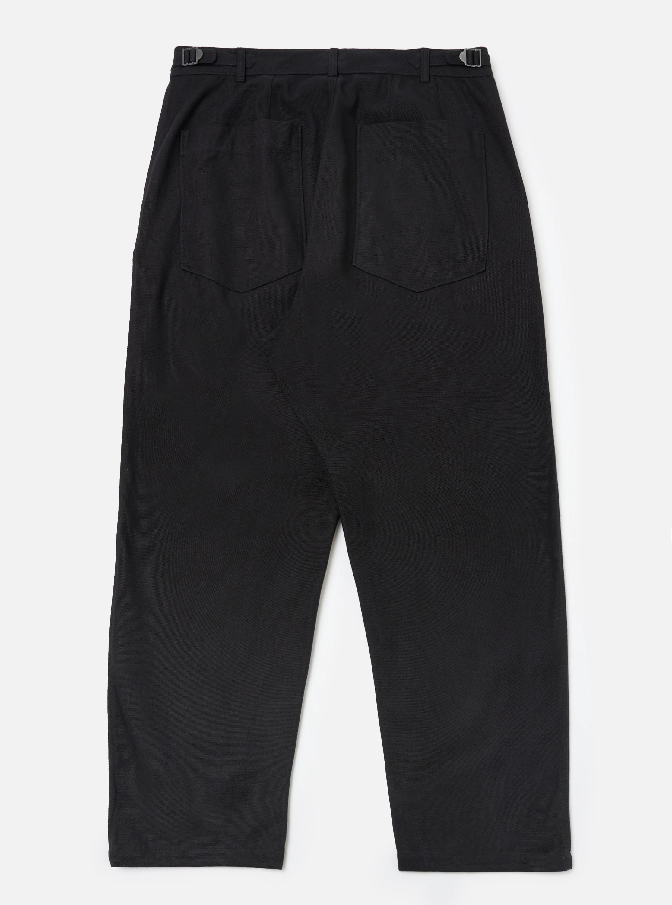 Black Organic Canvas Dutch Pant - Image 5