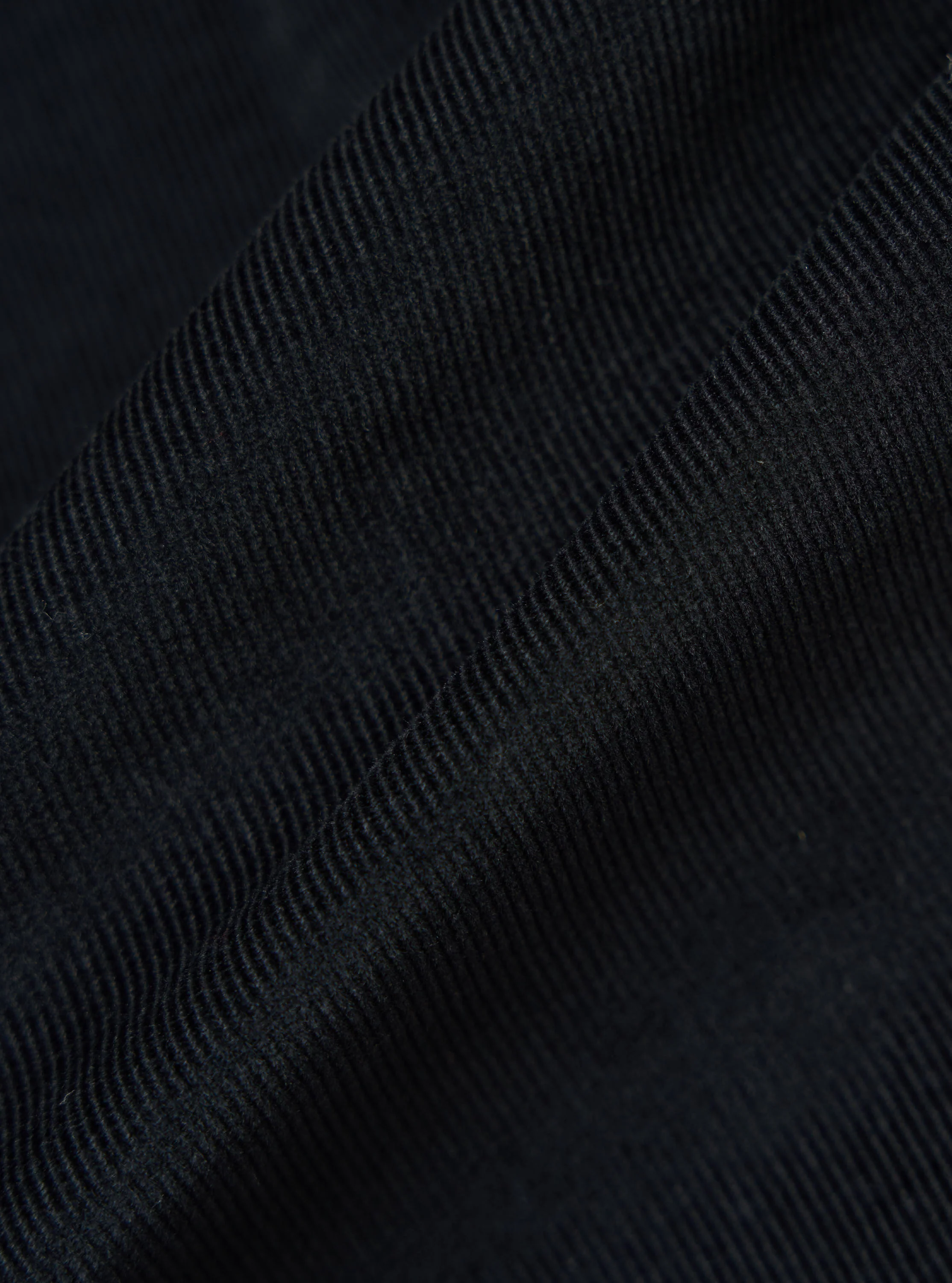 Black Organic Fine Cord Daybrook Shirt - Image 4