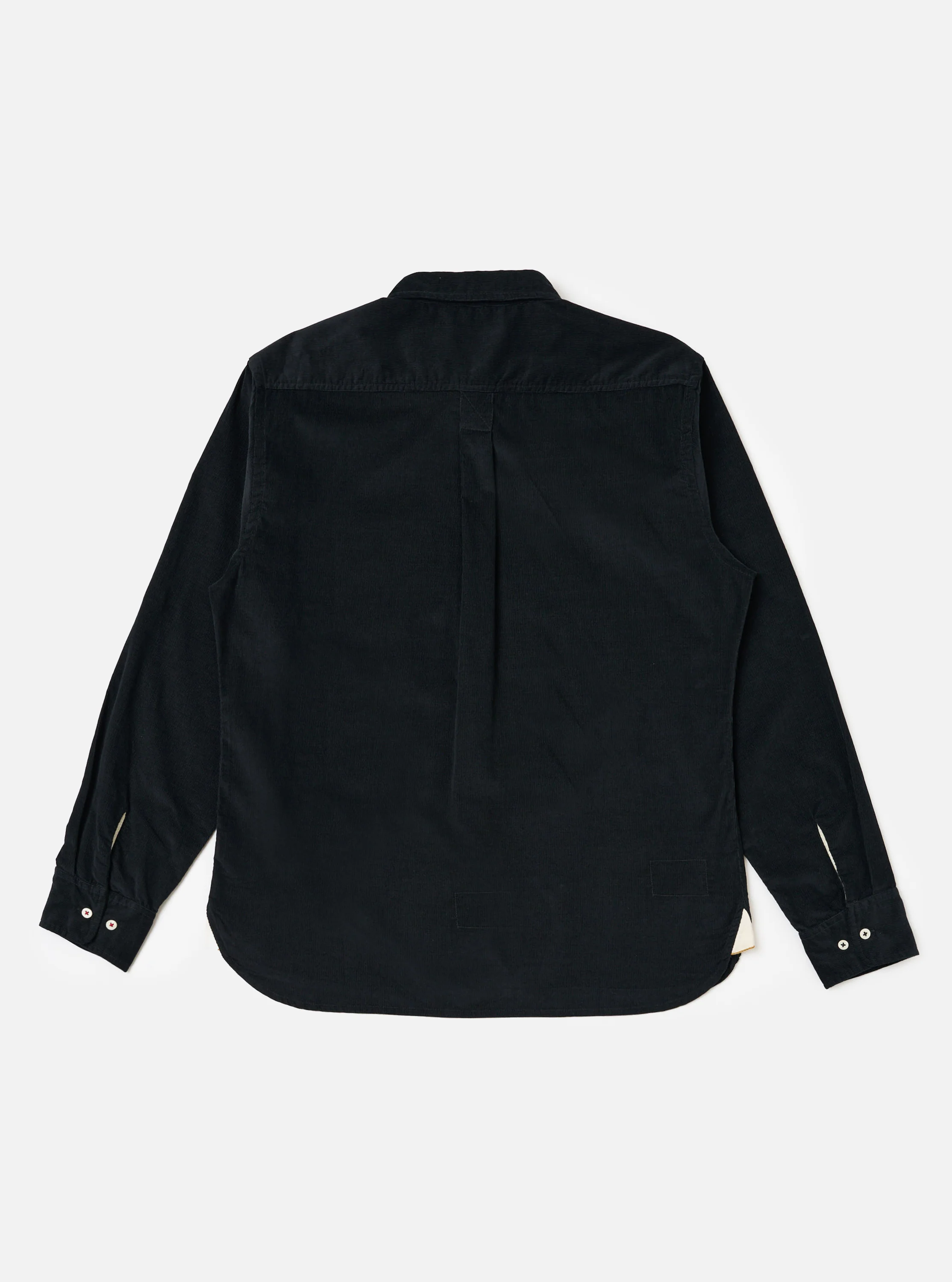 Black Organic Fine Cord Daybrook Shirt - Image 5