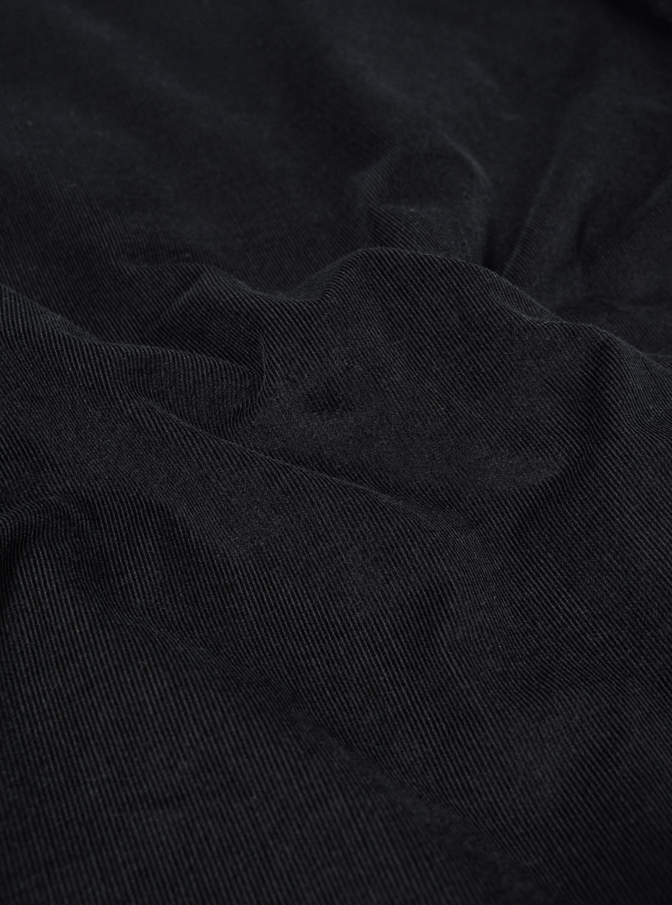 Black Organic Fine Cord Two Button Jacket - Image 4