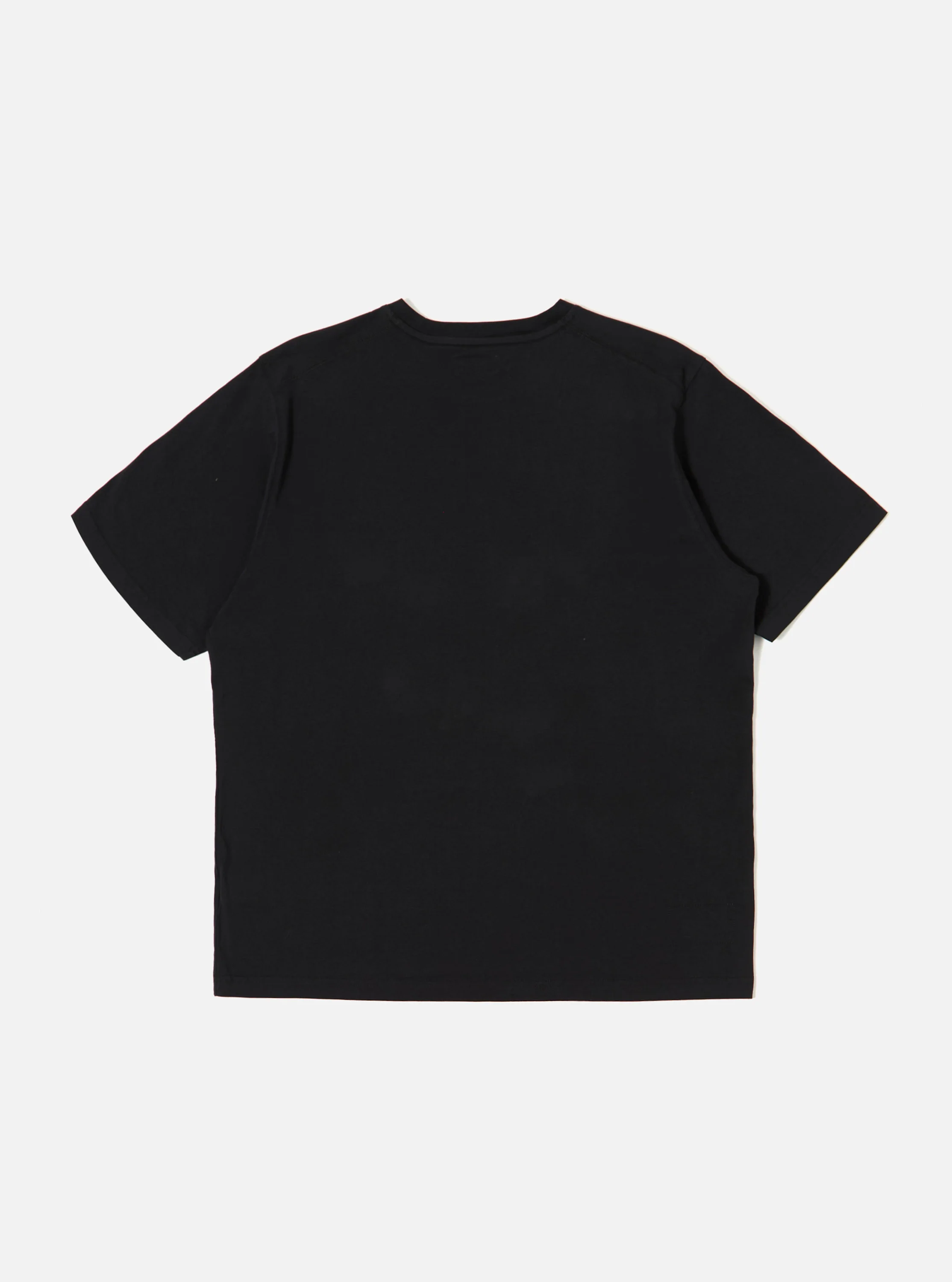 Black Organic Jersey Print Pocket Tee - Image 5