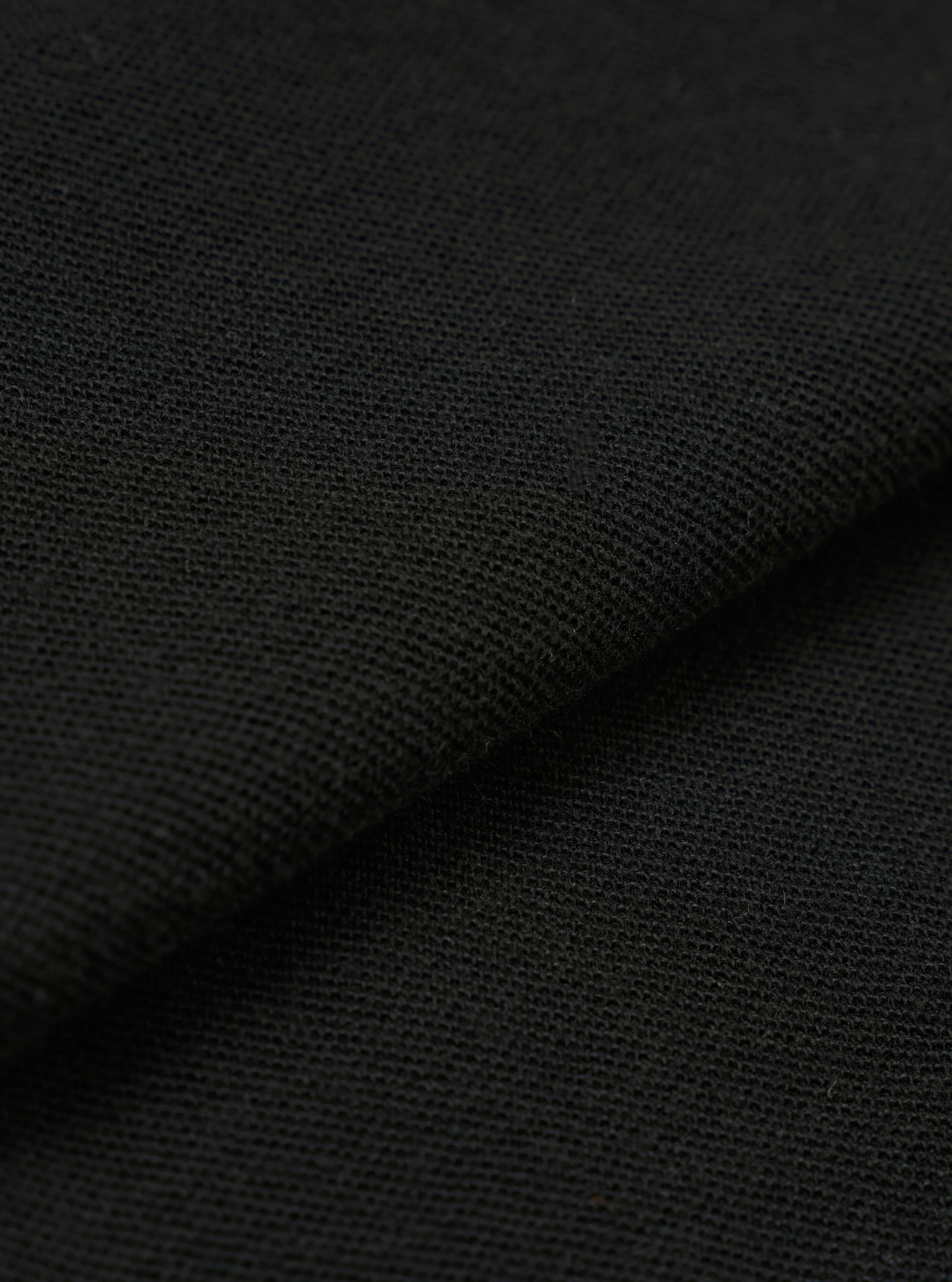 Black Piquet Vacation Polo - Image 4