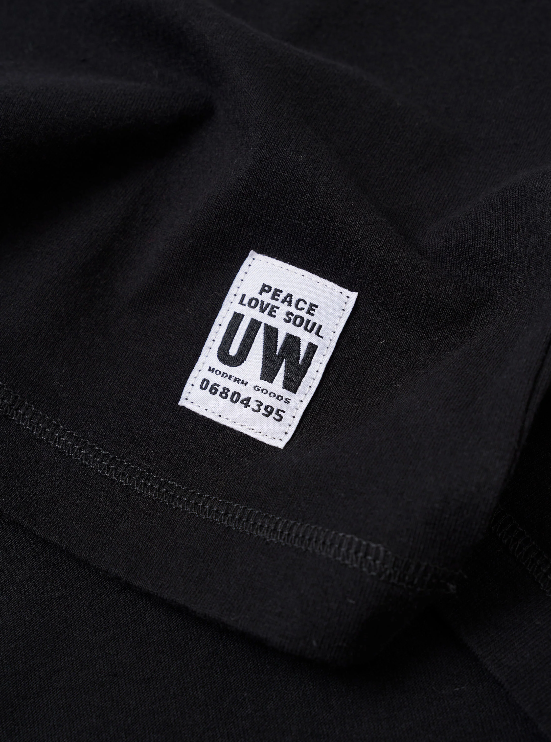 Black Recycled/Bio Jersey Core Pocket Tee - Image 7