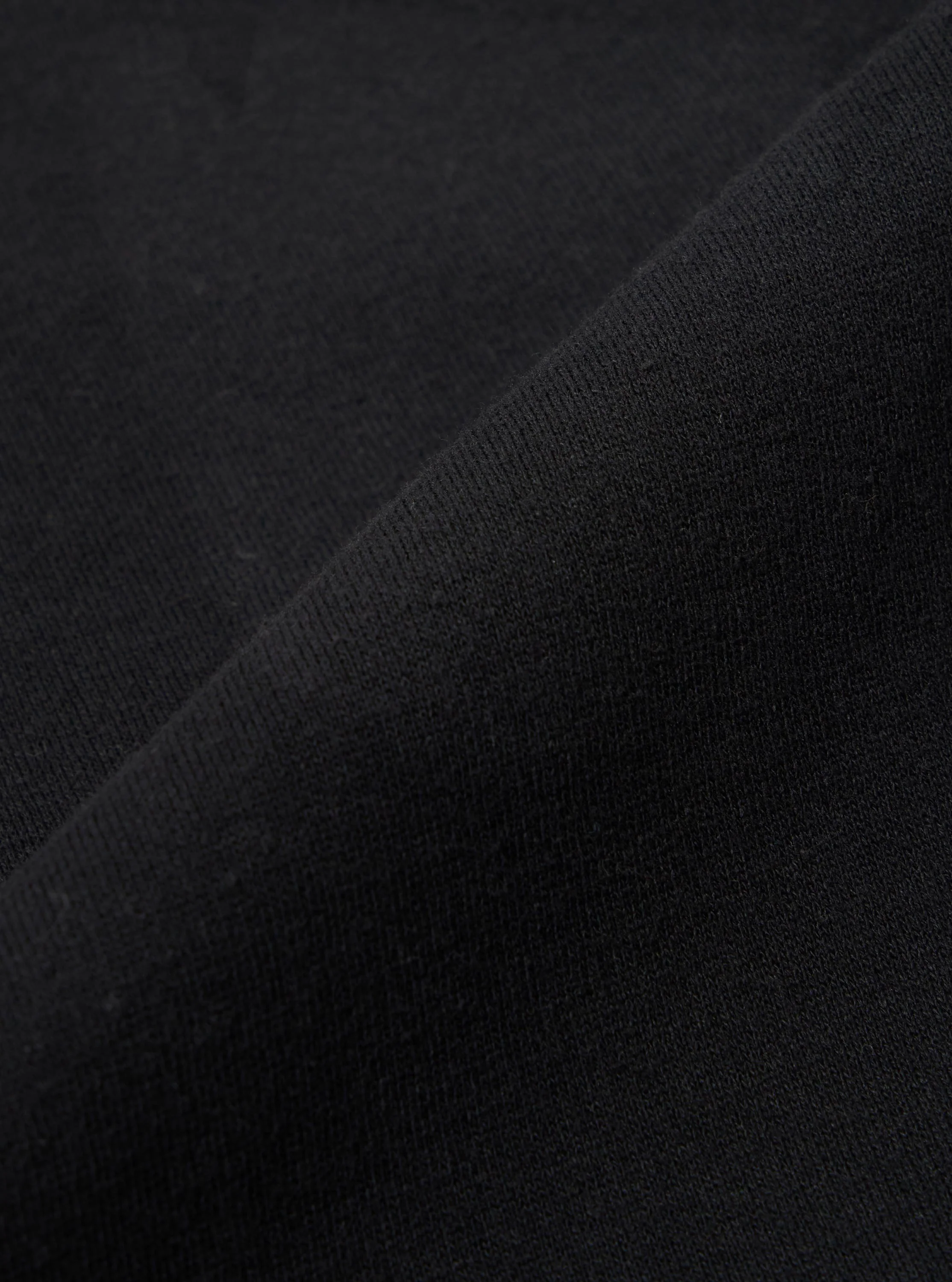 Black Recycled Cotton Blend Jersey Tyler Jacket - Image 4