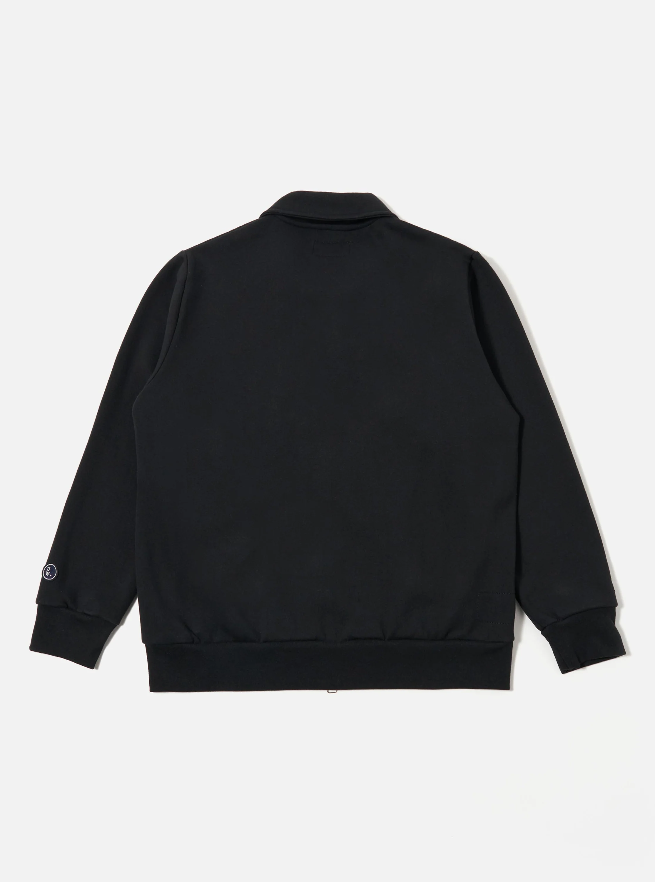 Black Recycled Cotton Blend Jersey Tyler Jacket - Image 5