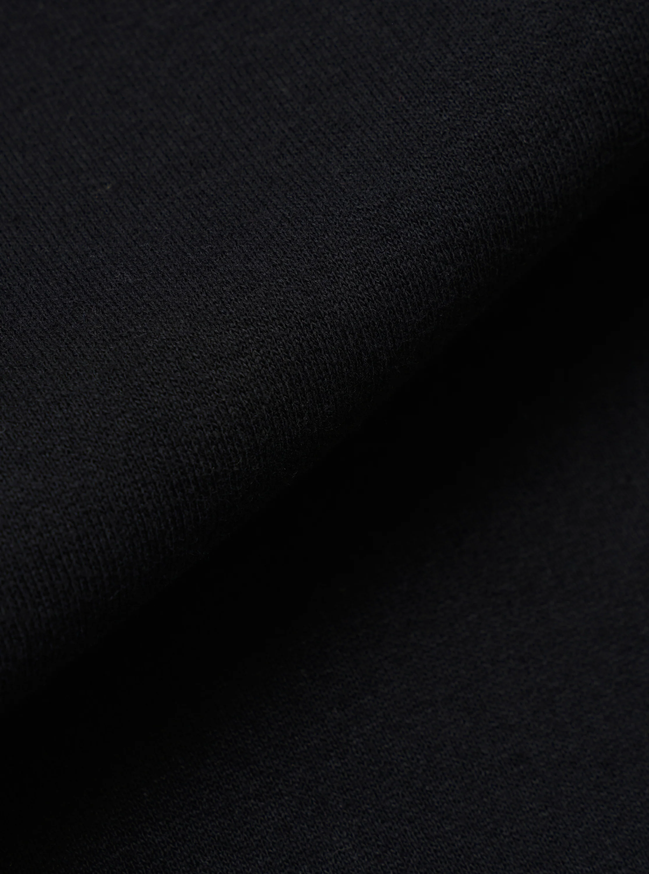 Black Recycled Cotton Blend Jersey Vacation Short - Image 4