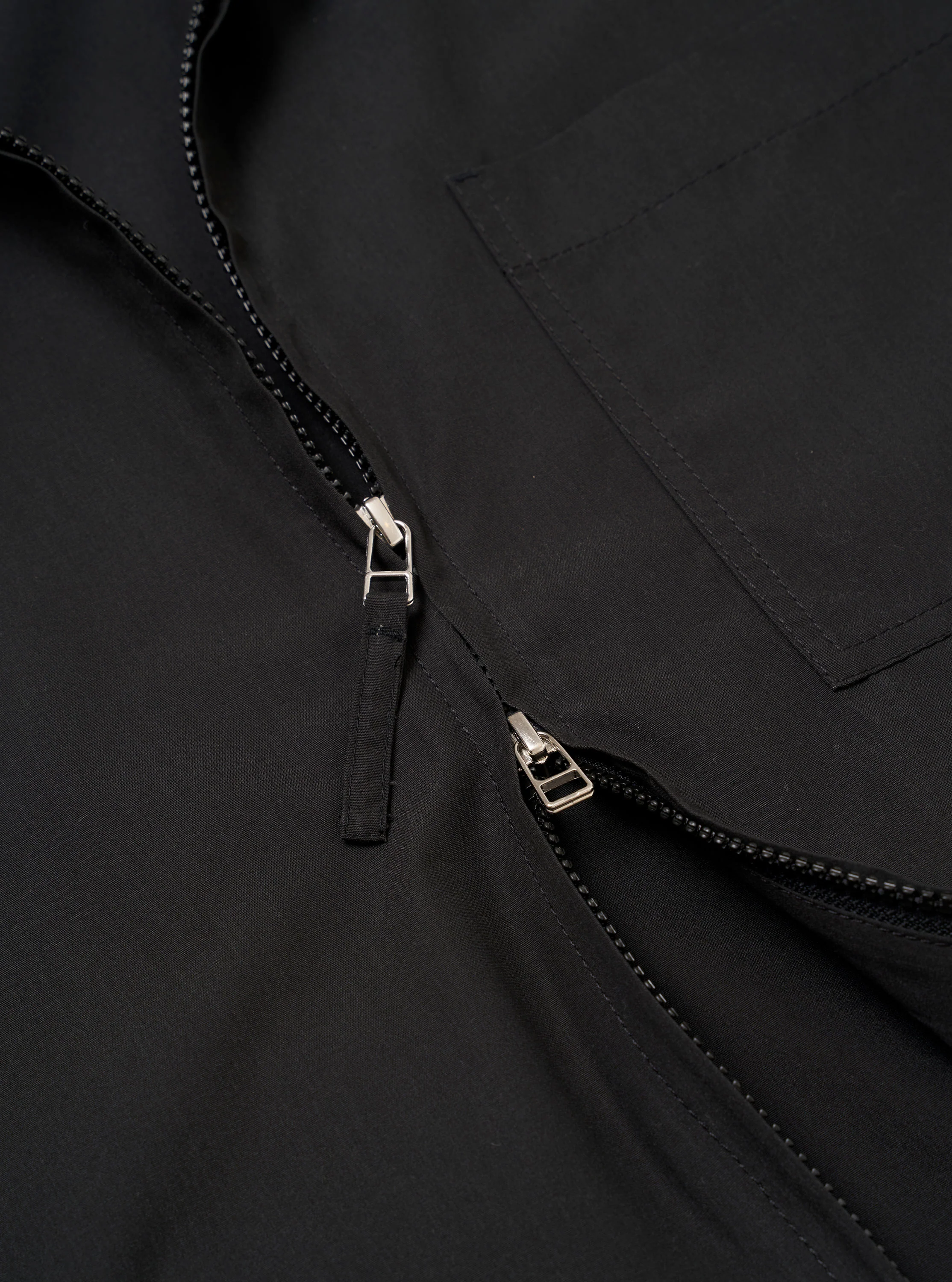 Black Recycled Polytech Rose Bowl Jacket - Image 6