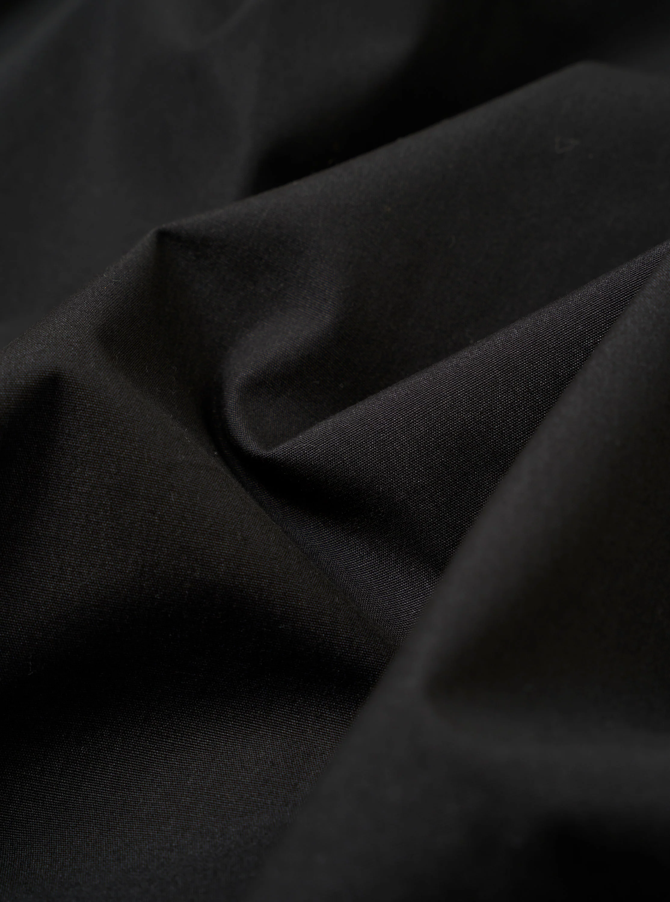 master-piece x Universal Works Black Recycled Poly Tech Tech Overshirt - Image 5