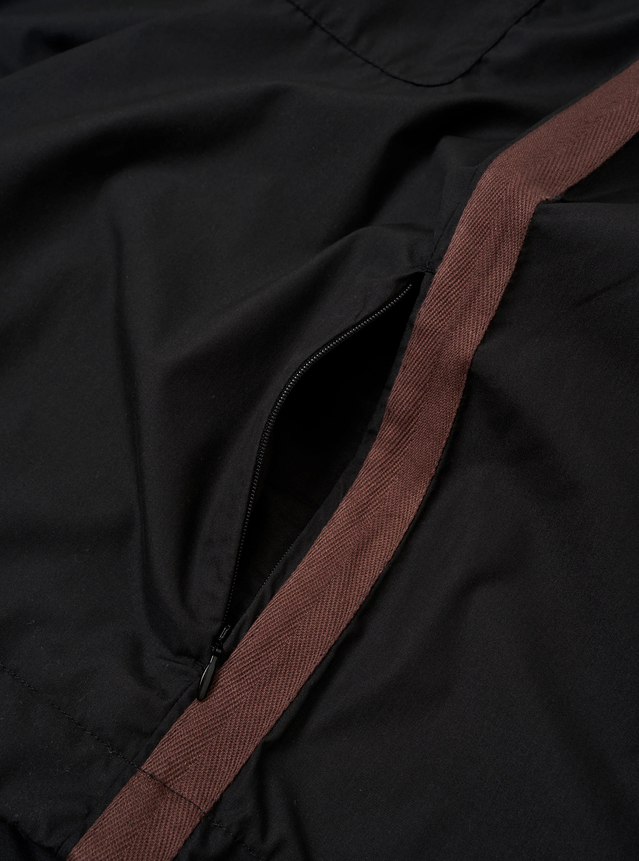 master-piece x Universal Works Black Recycled Poly Tech Tech Overshirt - Image 8