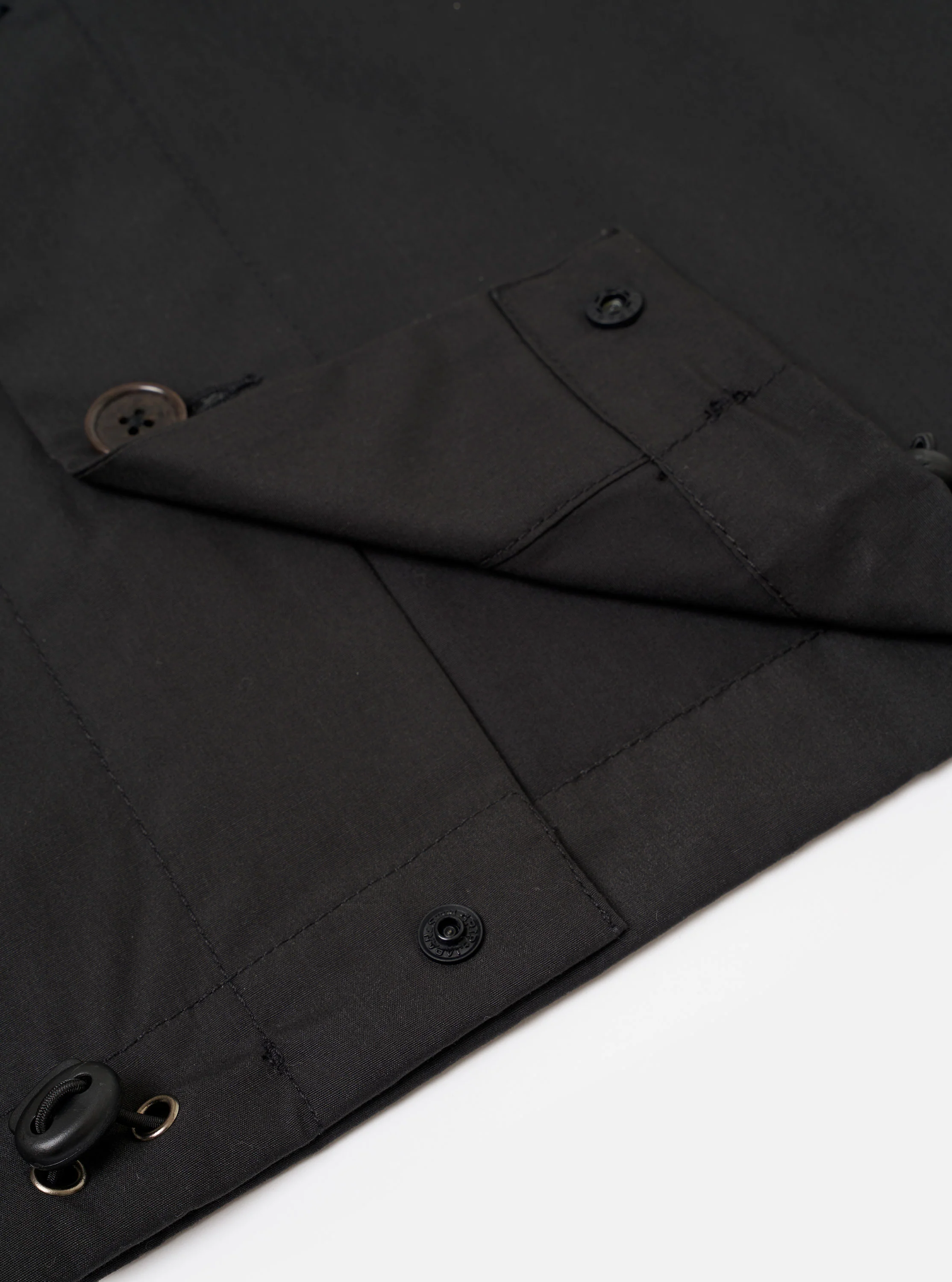 Black Recycled Polytech Z Tech Overshirt - Image 8