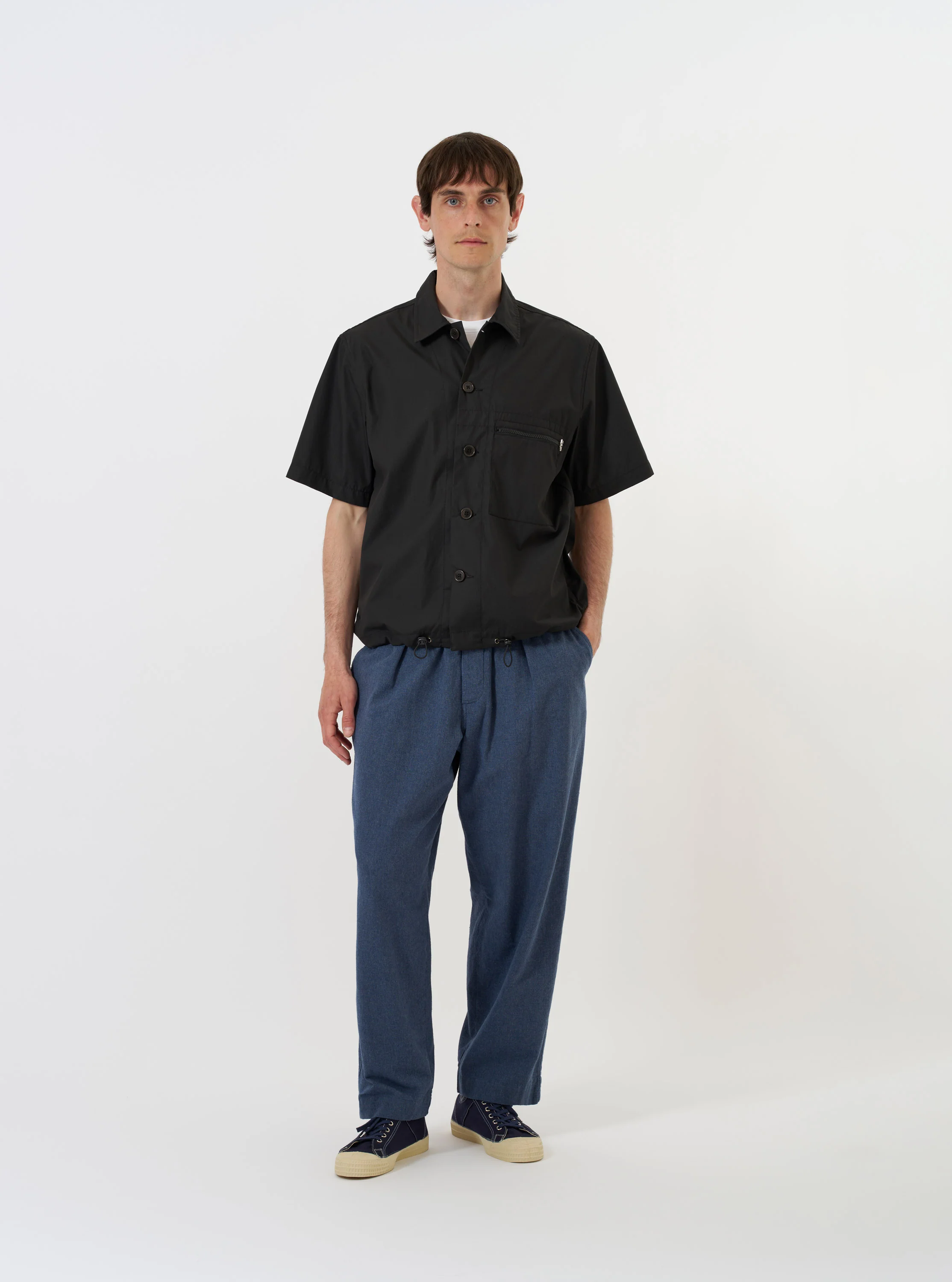 Black Recycled Polytech Z Tech Overshirt - Image 9