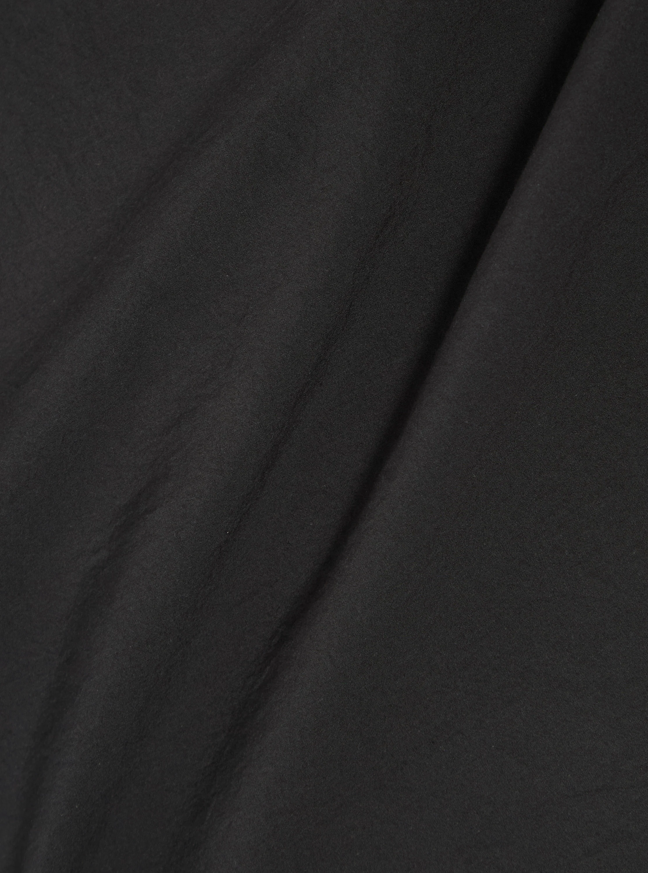 Black Tech Cotton S/S Dwight Overshirt - Image 4