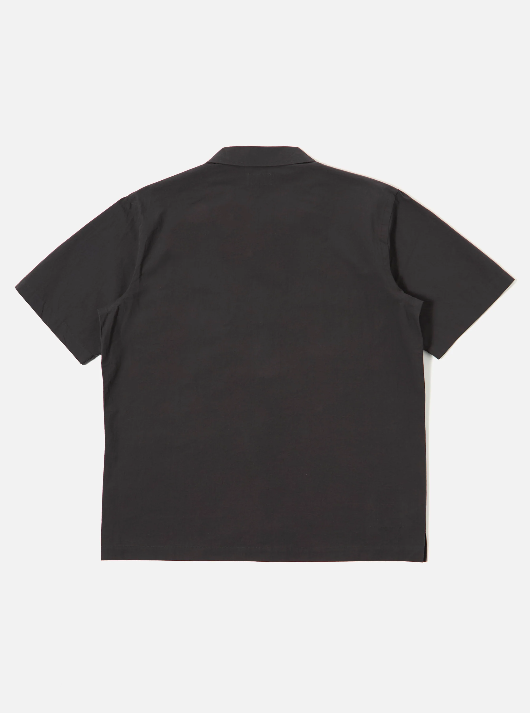 Black Tech Cotton S/S Dwight Overshirt - Image 5