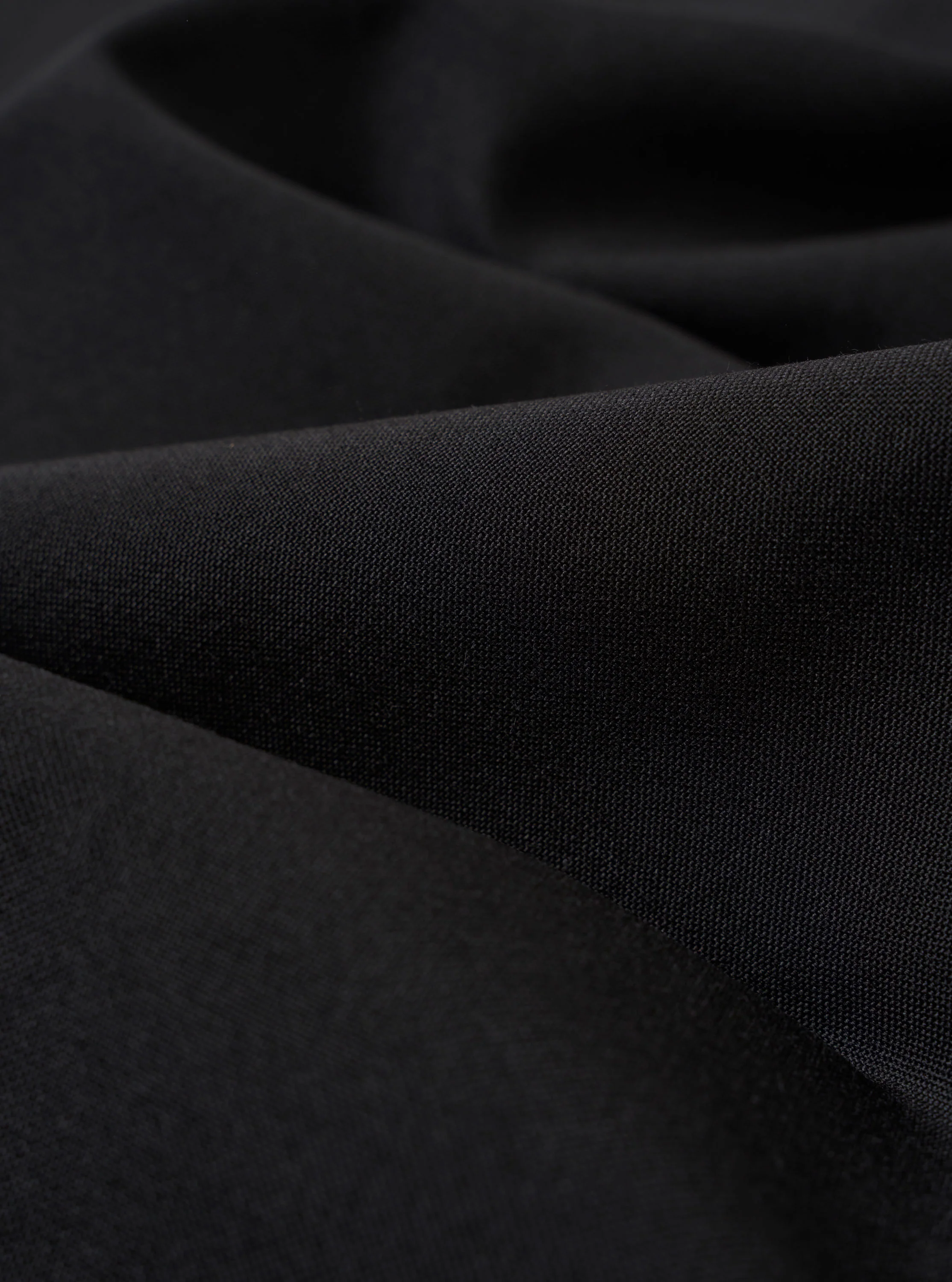Black Tropical Suiting Military Chino - Image 4