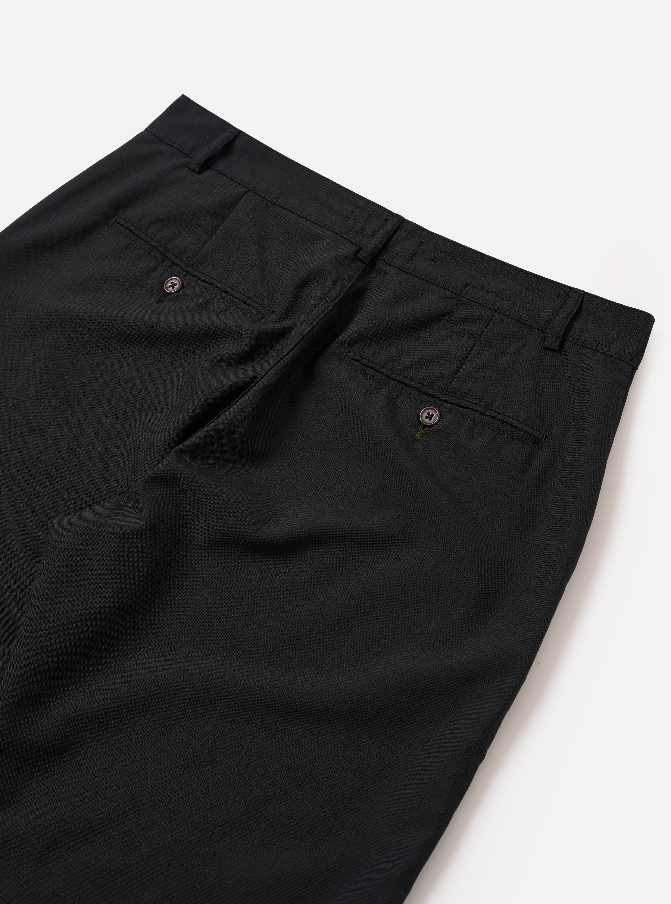 Black Tropical Suiting Military Chino - Image 6