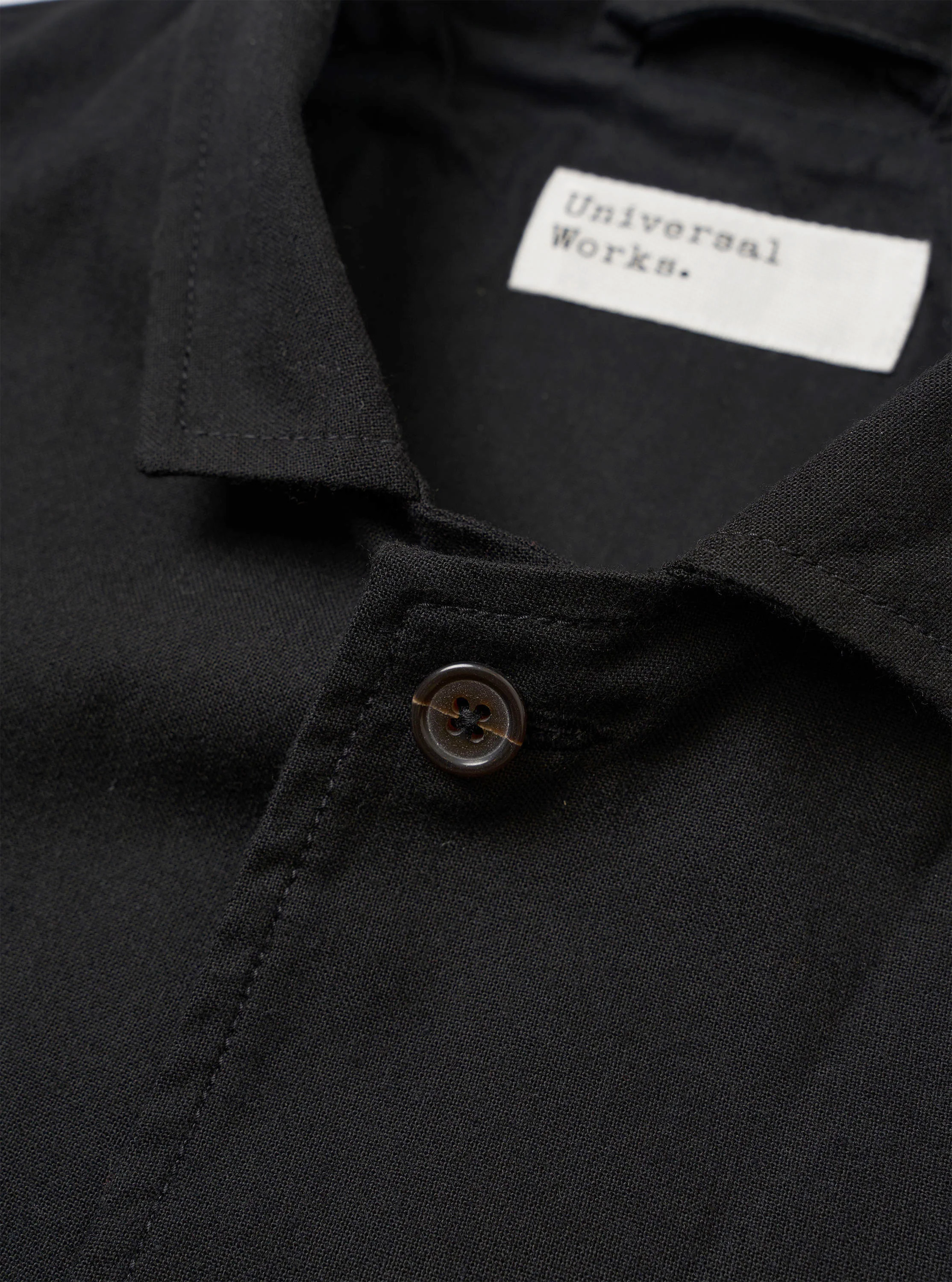 Black Valencia Cotton Two Button Jacket - Image 7