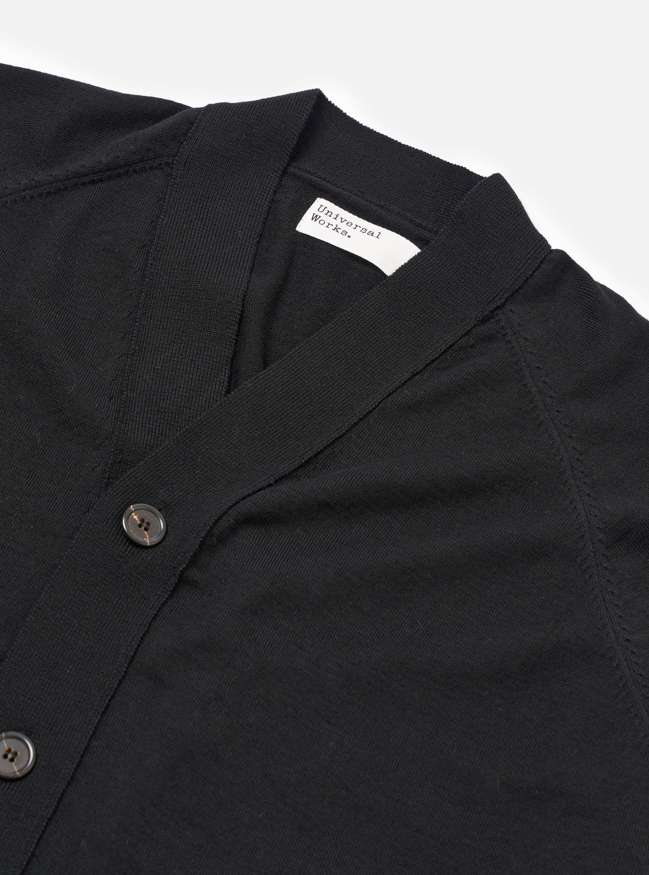 Black Woolcot Bio Loose Cardigan II - Image 6
