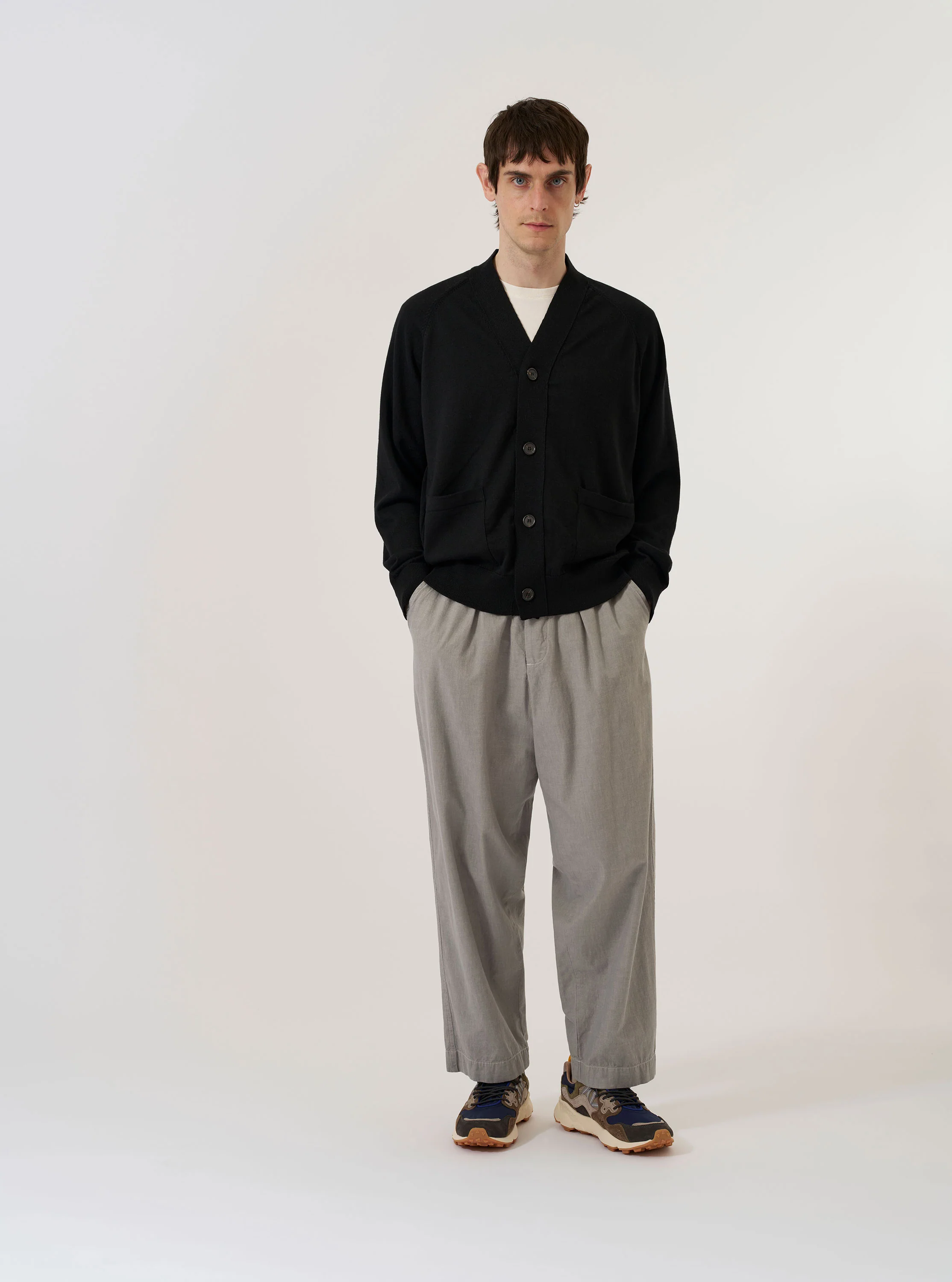 Black Woolcot Bio Loose Cardigan II - Image 7
