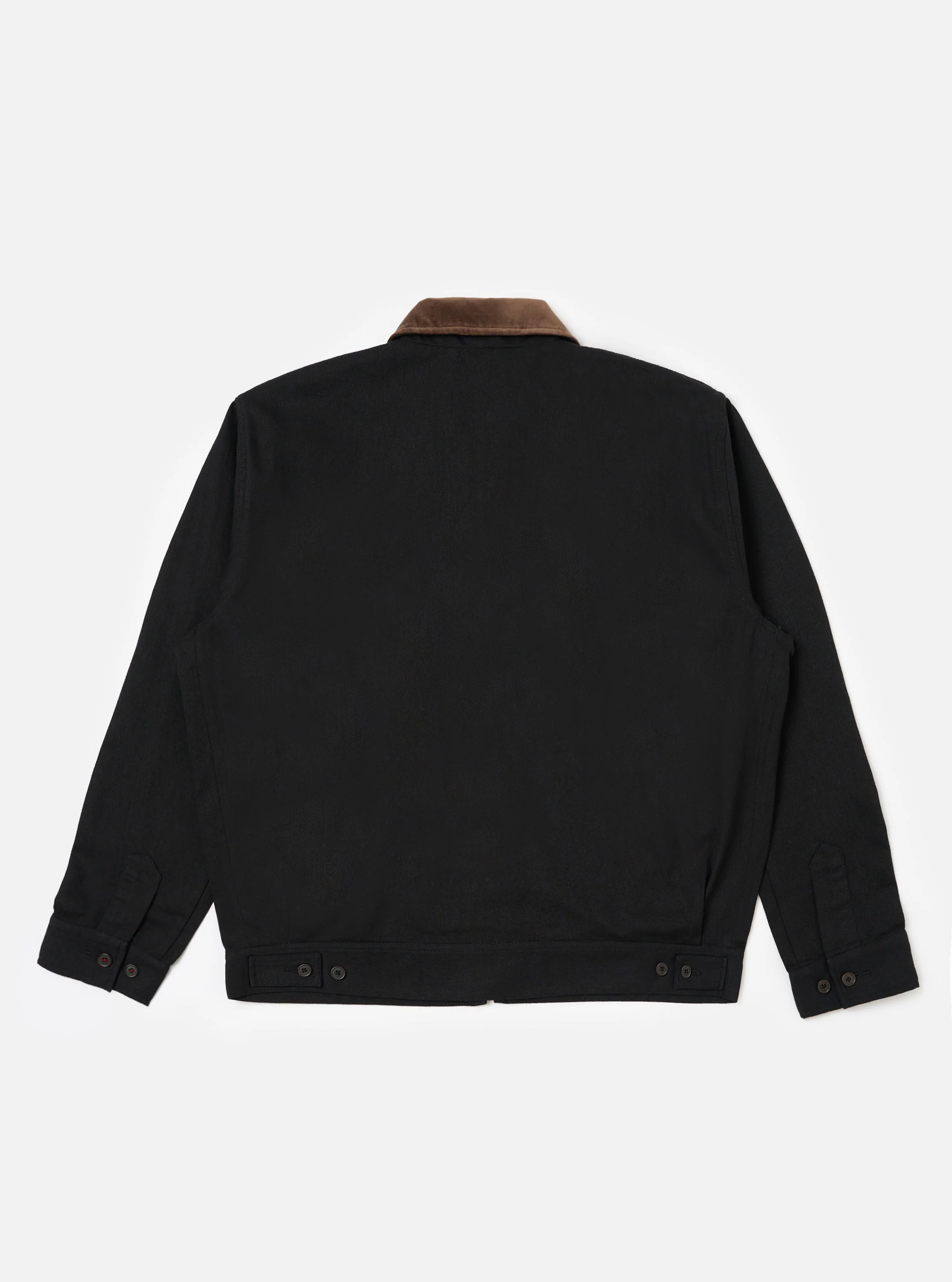 Black Works Twill Rose Bowl Jacket - Image 5