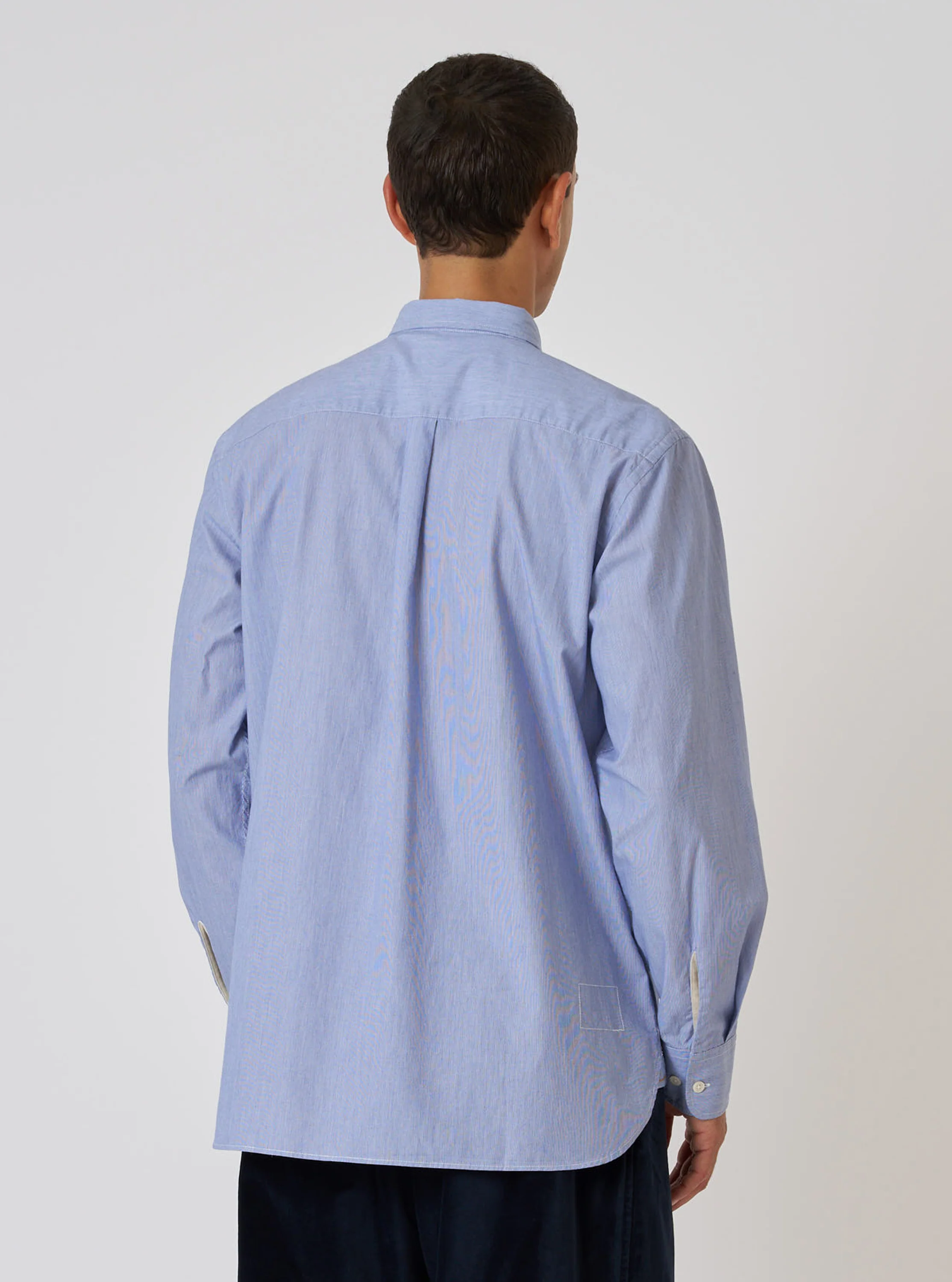 Blue Classic Stripe Lazy Day Shirt - Image 3