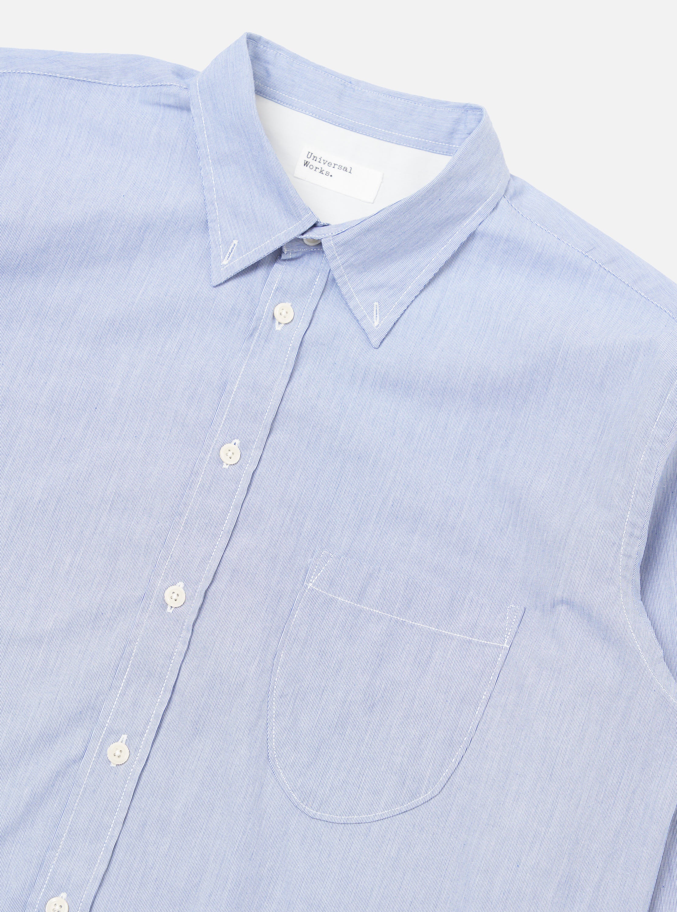 Blue Classic Stripe Lazy Day Shirt - Image 6