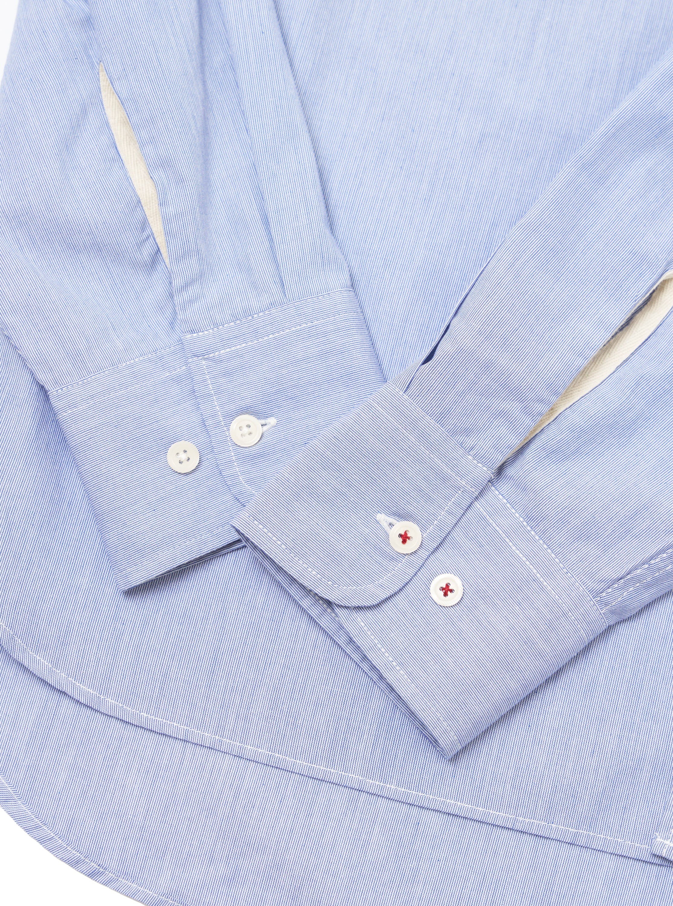 Blue Classic Stripe Lazy Day Shirt - Image 7